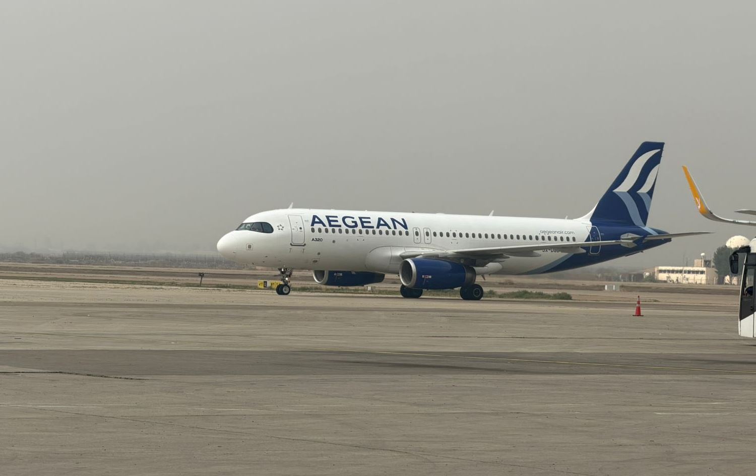 یەکەم فڕۆکەی هێڵی ئاسمانیی وڵاتێکی ئەورووپا لە فڕۆکەخانەی بەغدا نیشتەوە