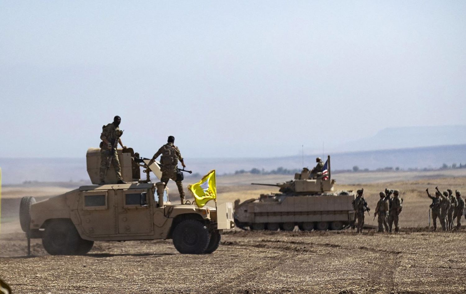 راهێنانێکی هاوبەشی هێزەکانی هەسەدە و هاوپەیمانان