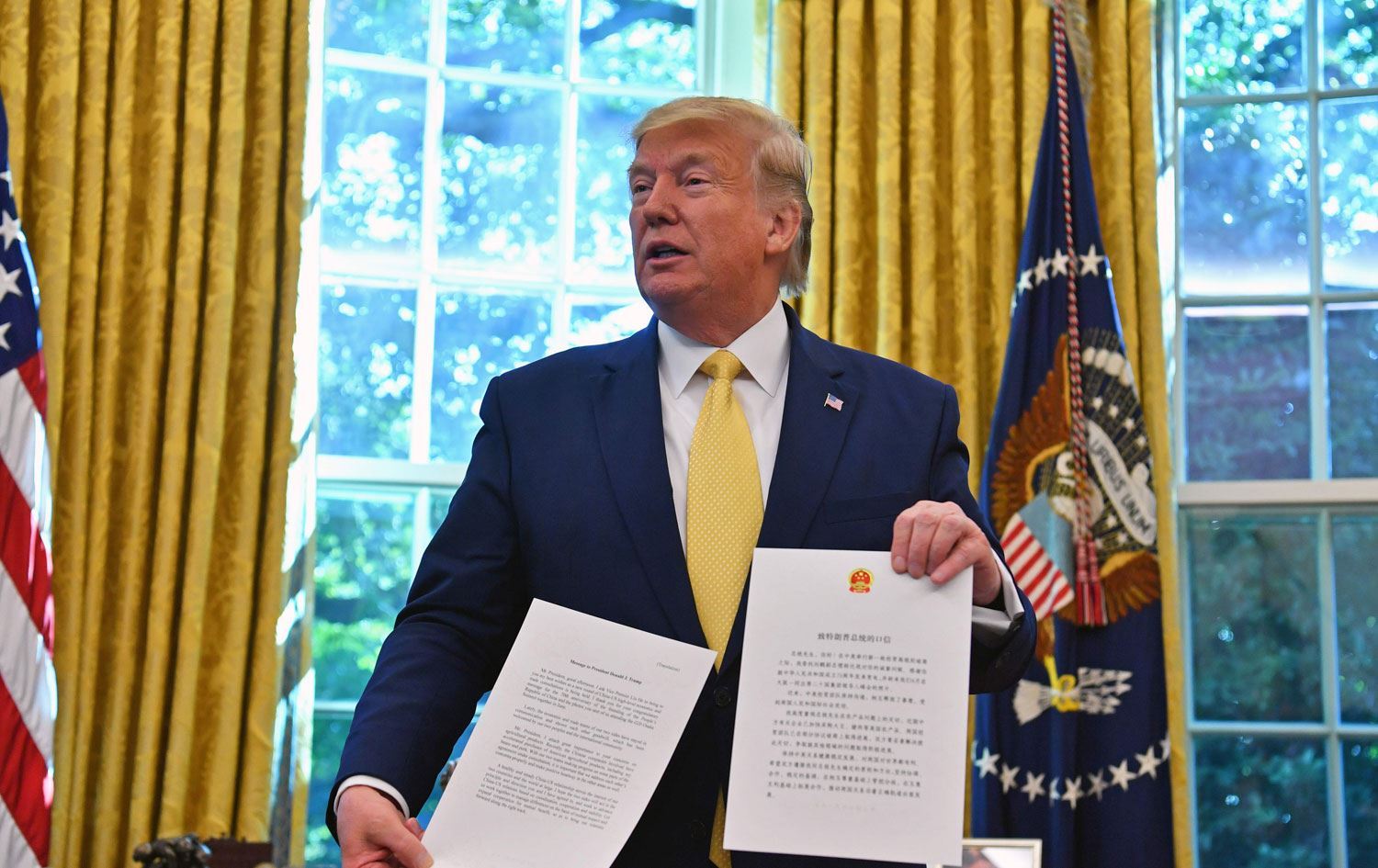 دۆناڵد ترەمپ، سەرۆکی ئەمریکا