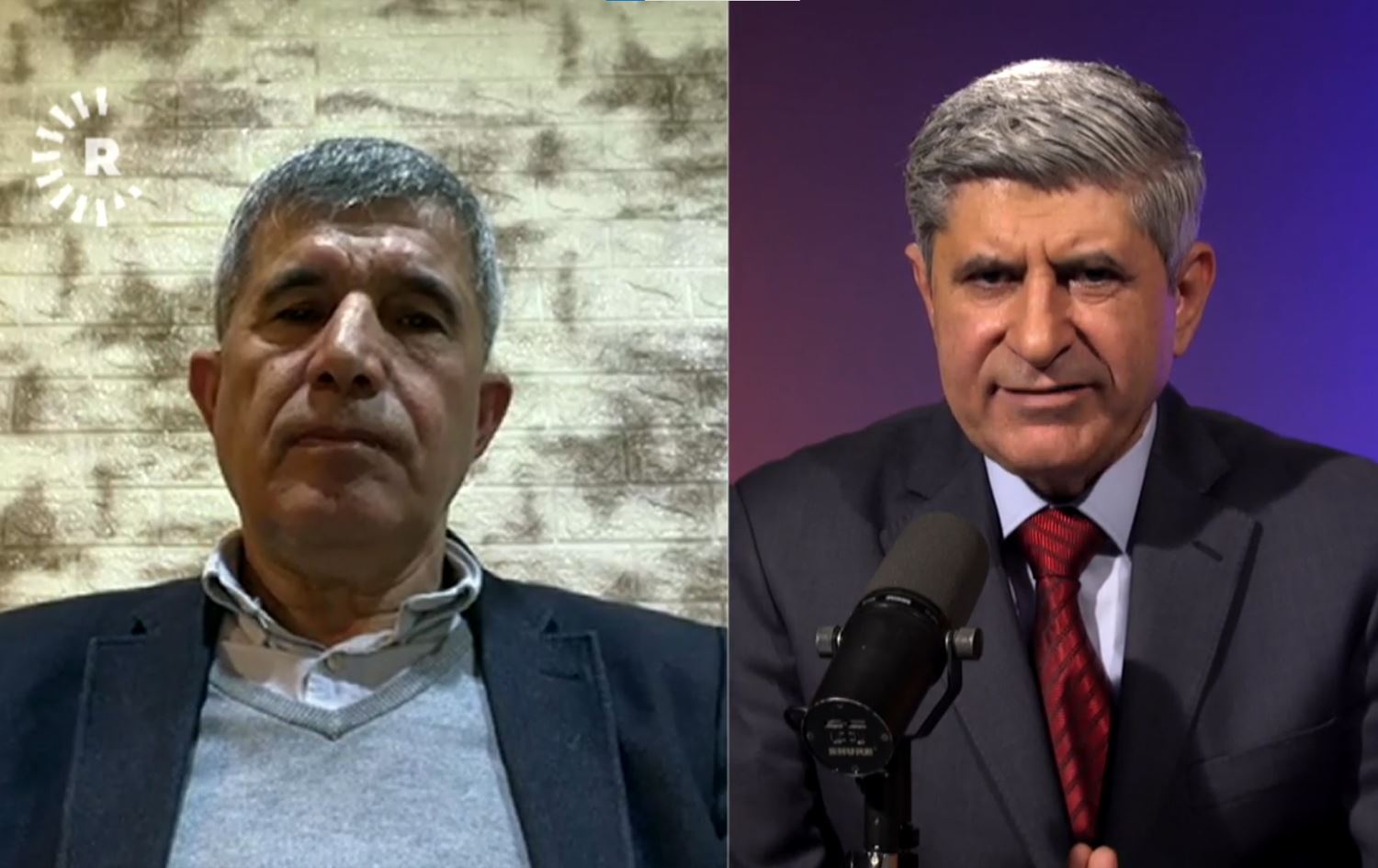 Hesen Mihemed Elî bû mêvanê Rûdawê / Wêne: Rûdaw Grafîk