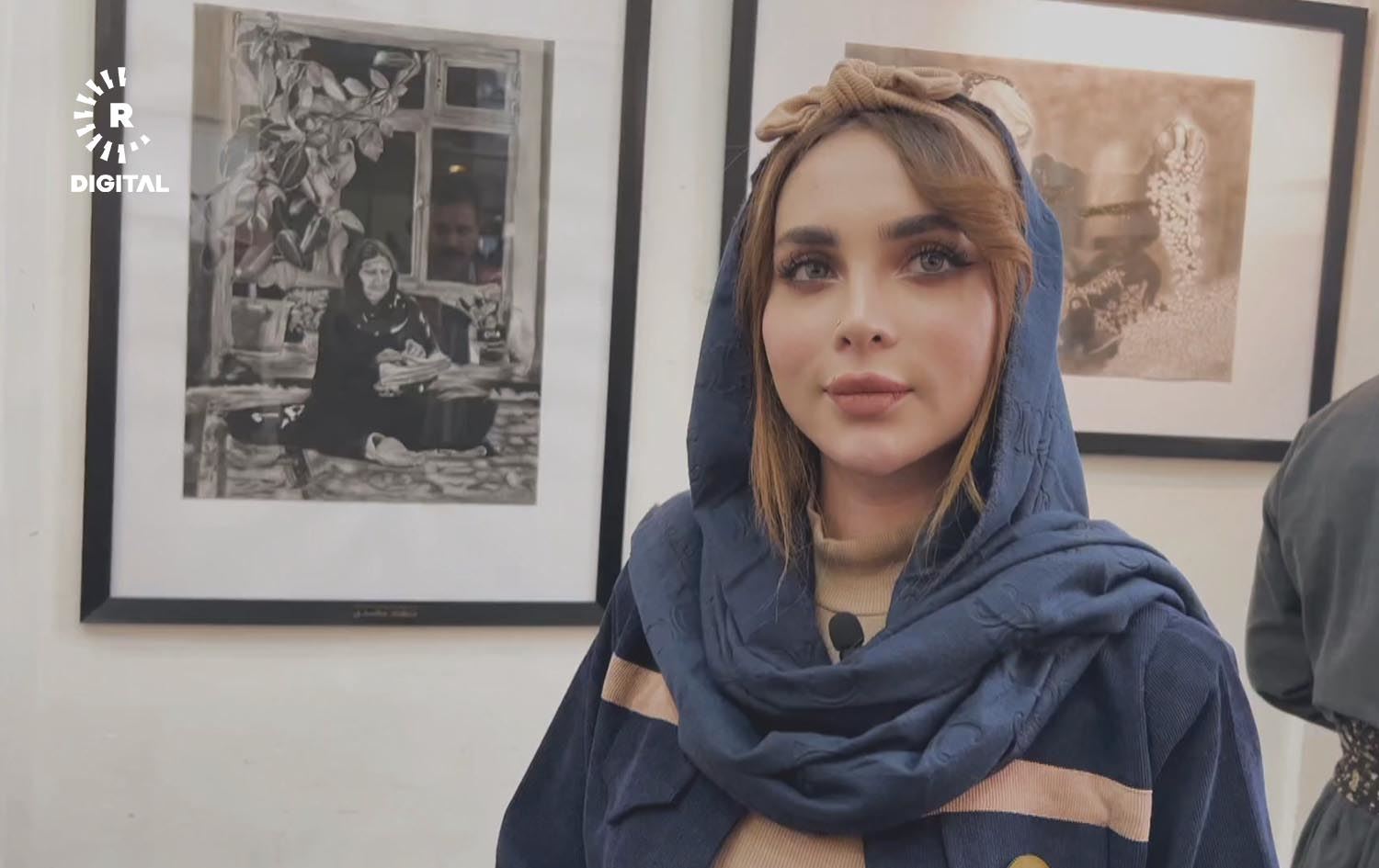 لە بۆکان بەرهەمی 40 وێنەکێش و دیزاینەر لە پێشانگەیکەدا خرانەڕوو