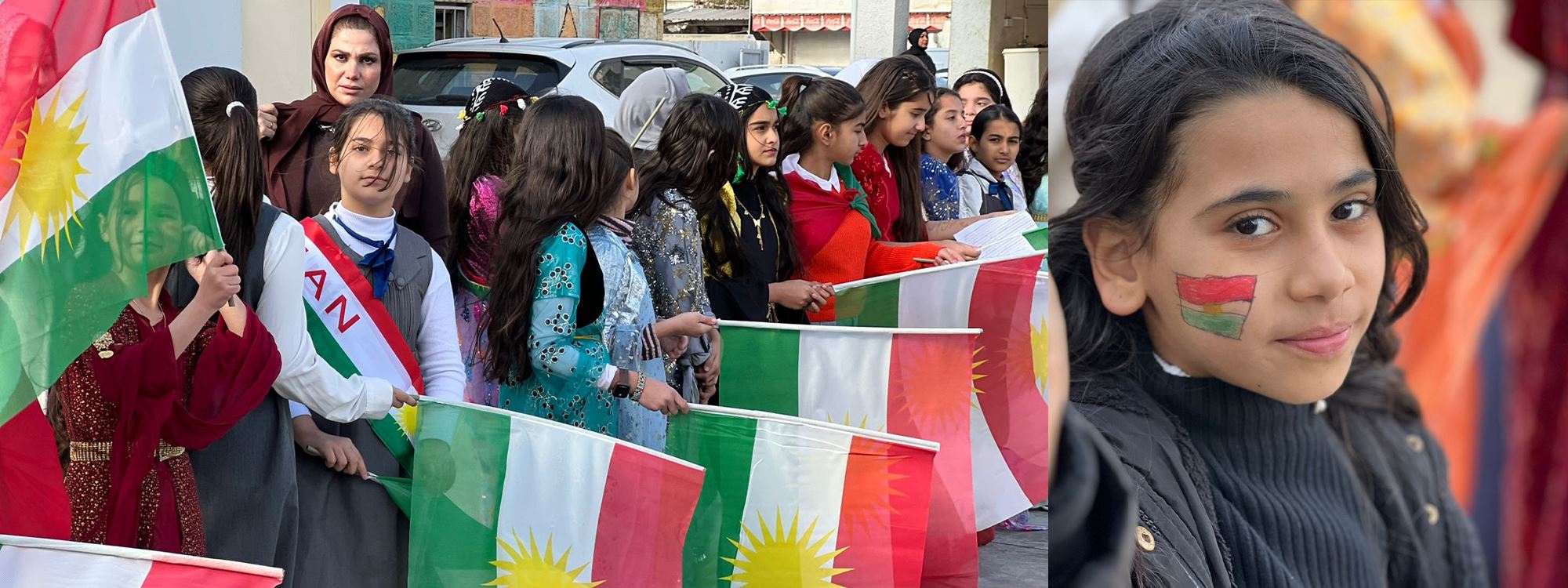 وێنە؛ رۆژی ئاڵا لە باشووری کوردستان