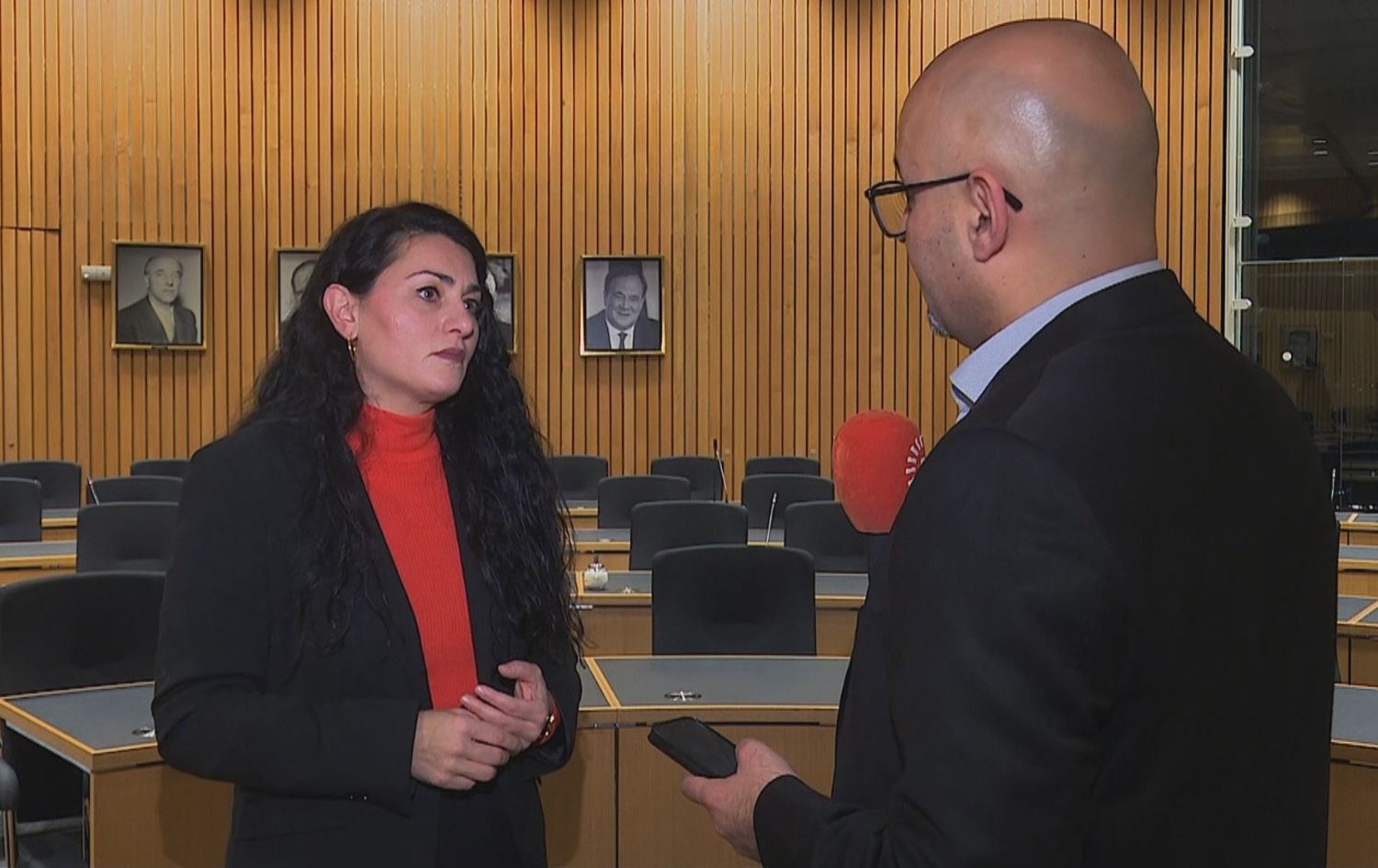 زنار شينو - البرلمانية الألمانية لمياء قدور 