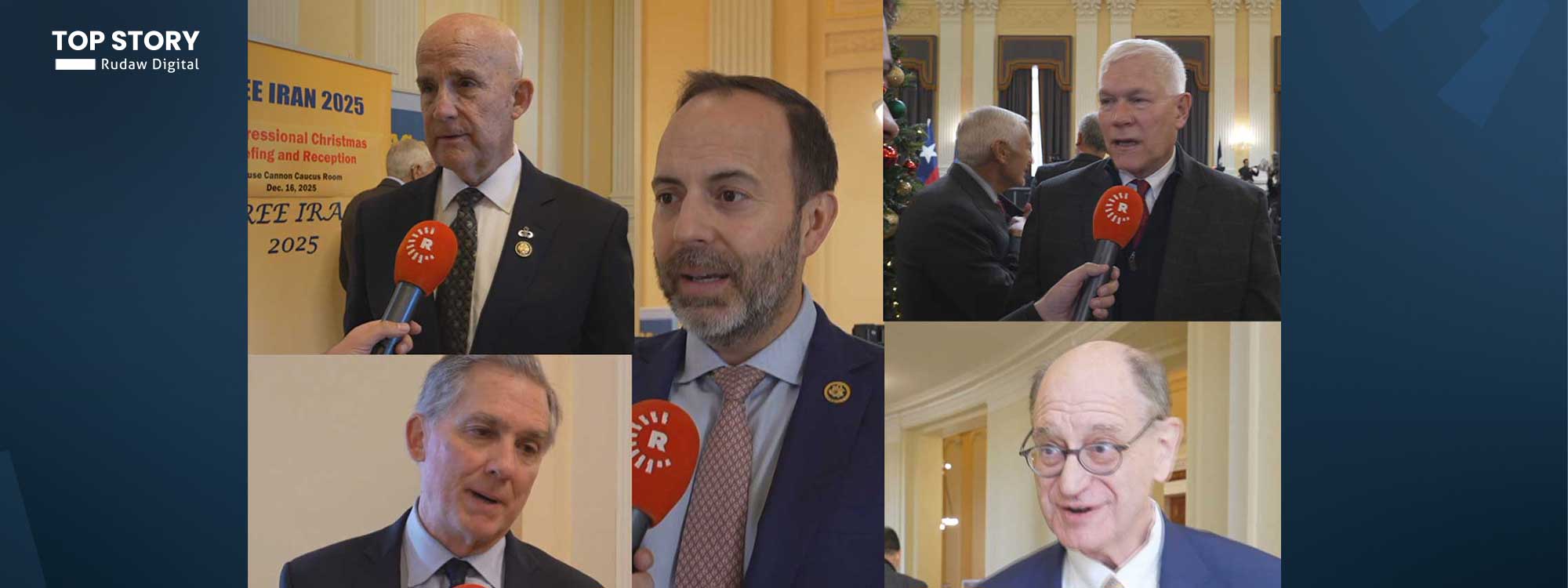 ژمارەیەک کۆنگرێسمانی ئەمریکا بۆ رووداو: پشتیوانیی مافی کەمینەکانی سووریا دەکەین