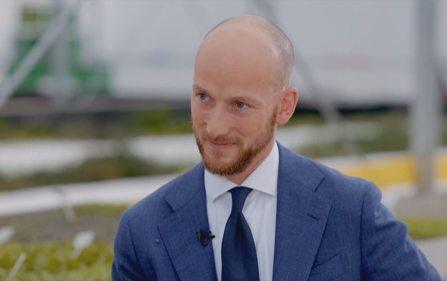 Dutch Consul General to Erbil, Adriaan IJsselstein, in an interview with Rudaw. Photo: screengrab/Rudaw