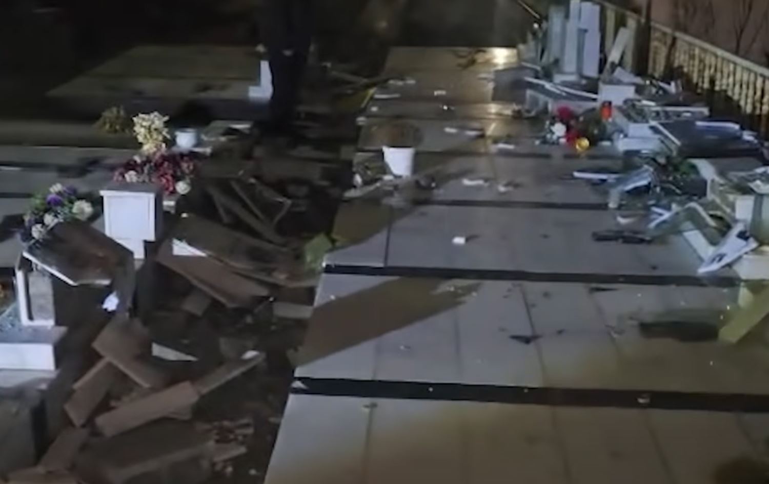 ئاسایشی هەولێر: ئەو کەسەی گۆڕی کریستیانەکانی لە شەقڵاوە شێواند، دەستگیرکرا