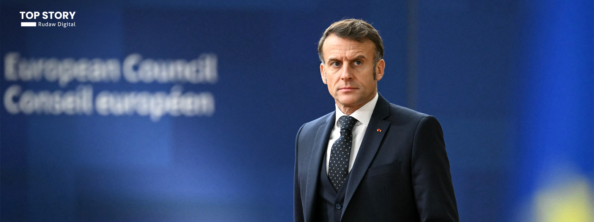 Macron ji Rûdawê re got: Ajandaya me ya li Îraqê aramî û serwerî ye