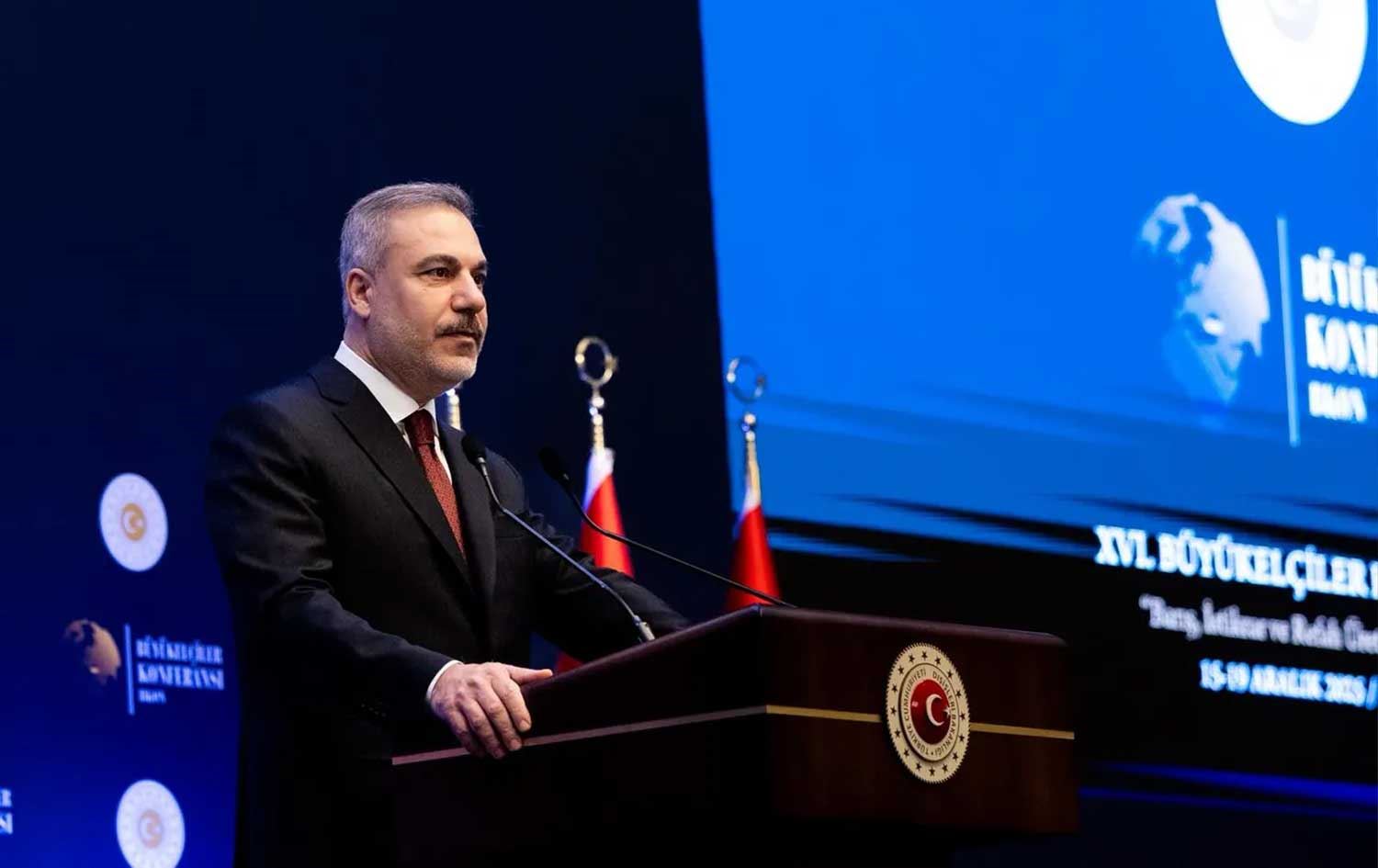 Turkish Foreign Minister Hakan Fidan. File photo: AA