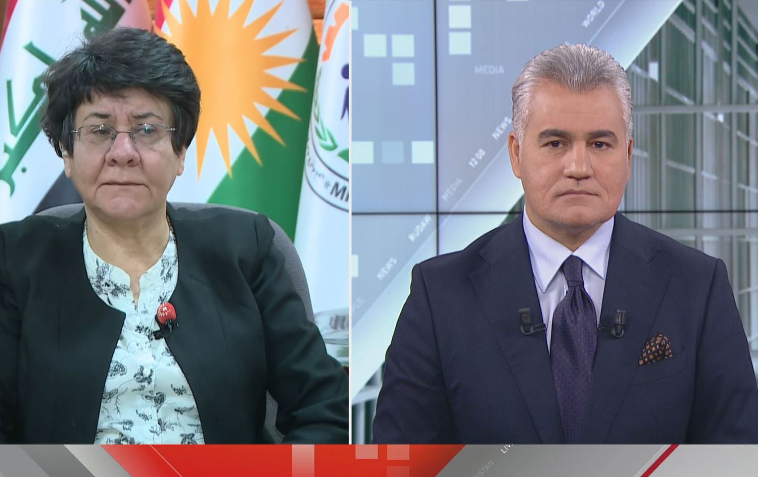 کوێستان محەممەد میوانی بووڵتەنی کاژێر 12:00ی رووداو بوو