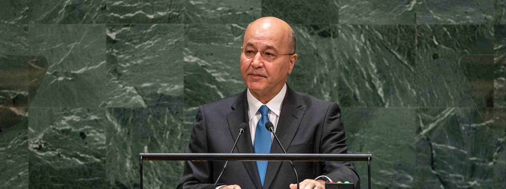 Former Iraqi president Barham Salih officially elected to lead UNHCR