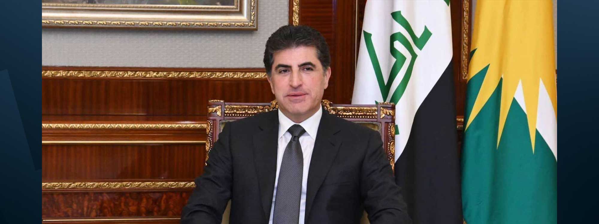 Nechirvan Barzan, President of the Kurdistan Region. Photo: Kurdistan Region Presidency