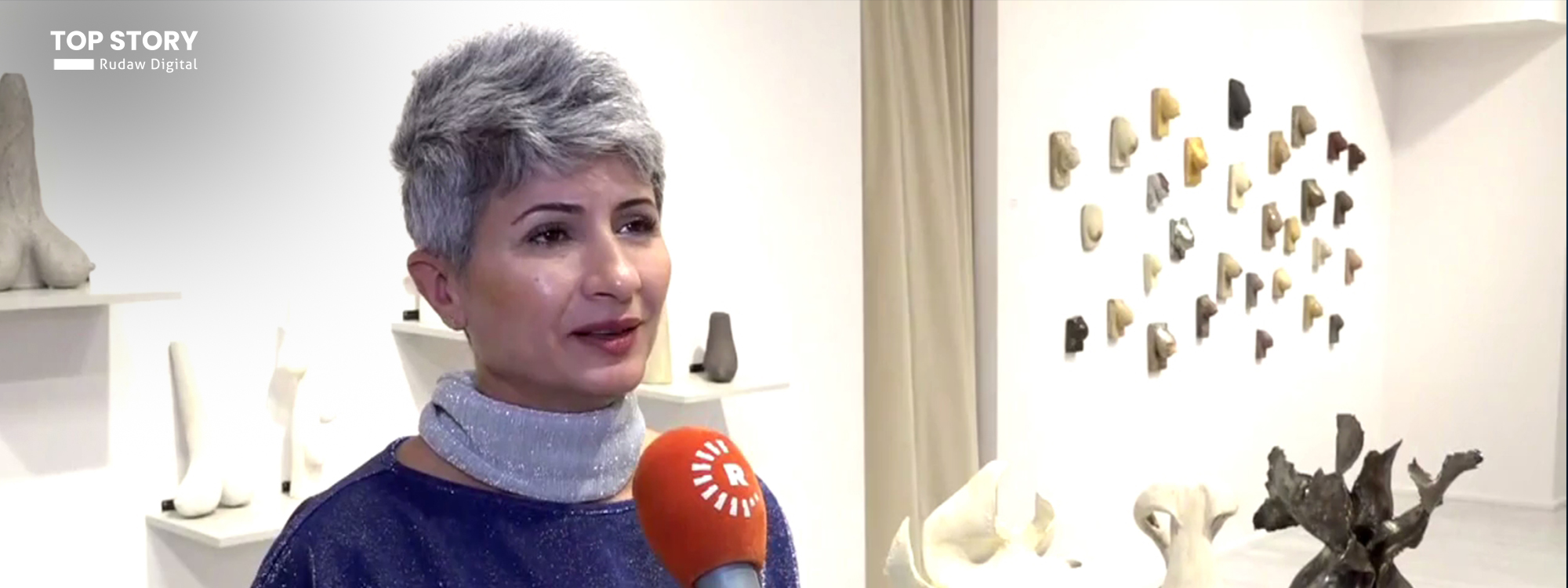 Pêşangeha 'Sirgûniya Bêdawî': Çîroka jinên Êzidî û Rojava li Stenbolê ye