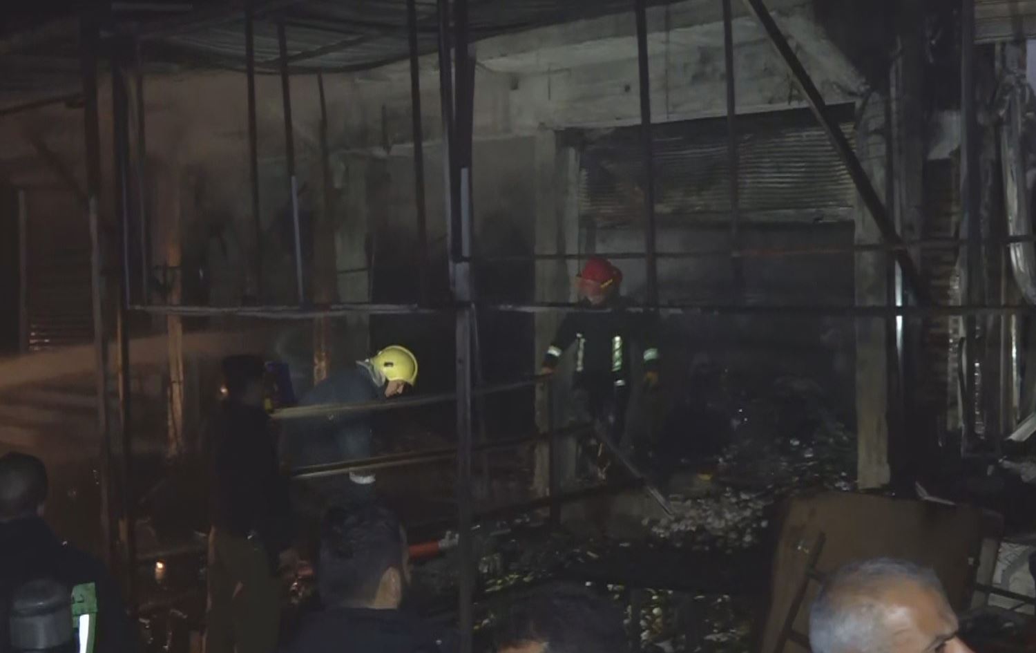 ئاگر لە رەحیماوای کەرکووک زیانی بە چەند ماڵ و دووکانێک گەیاند