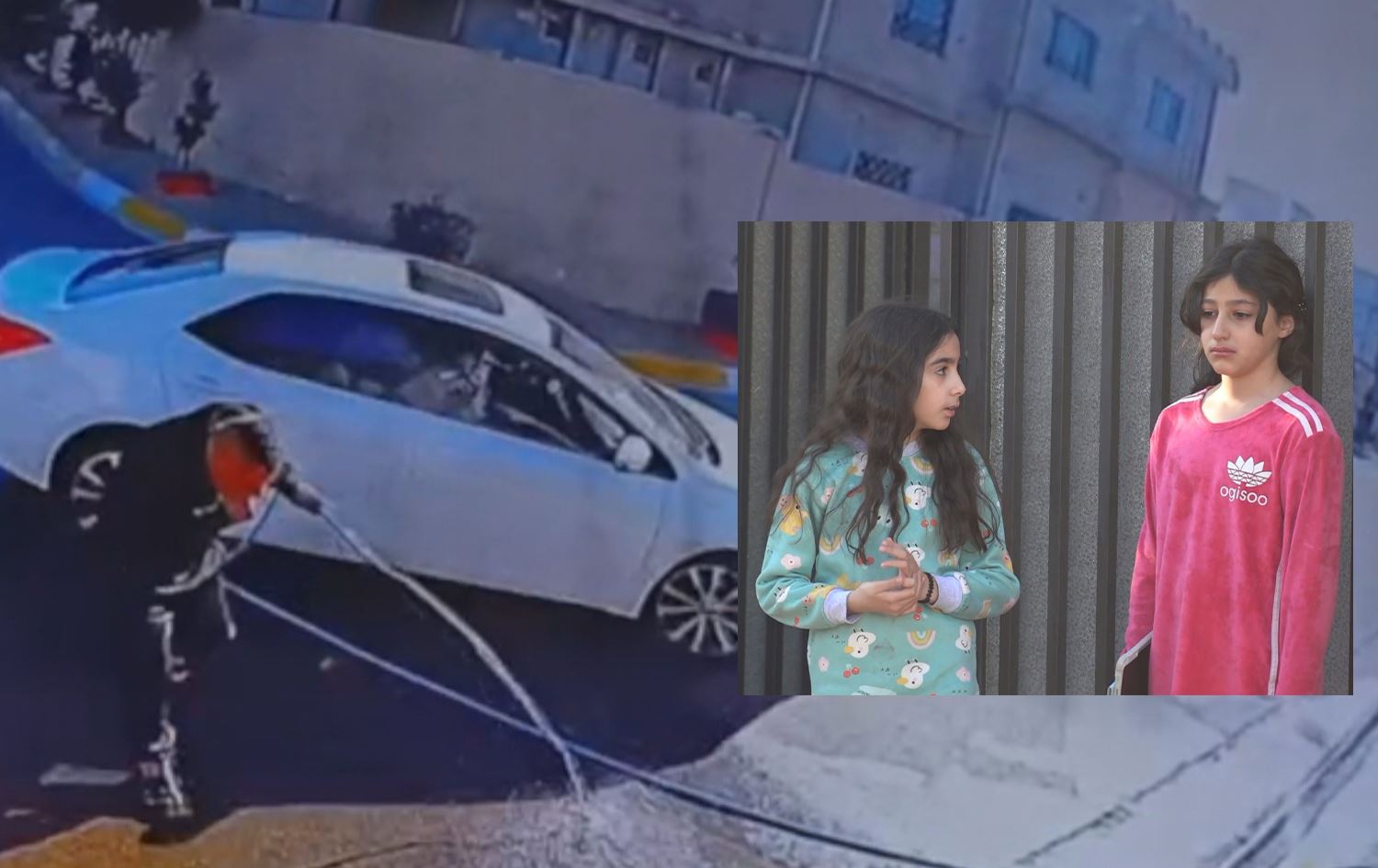 لحظة اغتيال العقيد زيد عادل وصورة ابنتيه