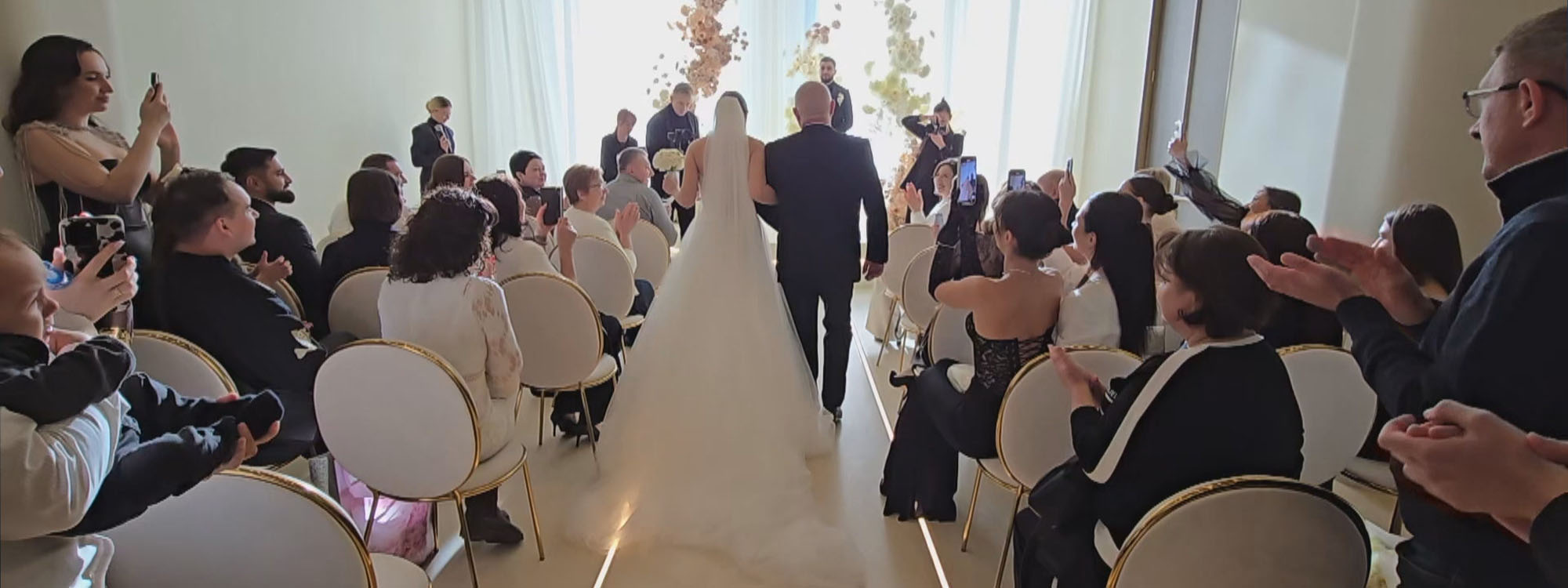 Ukrainian couples marry amid war as country faces deepening demographic crisis