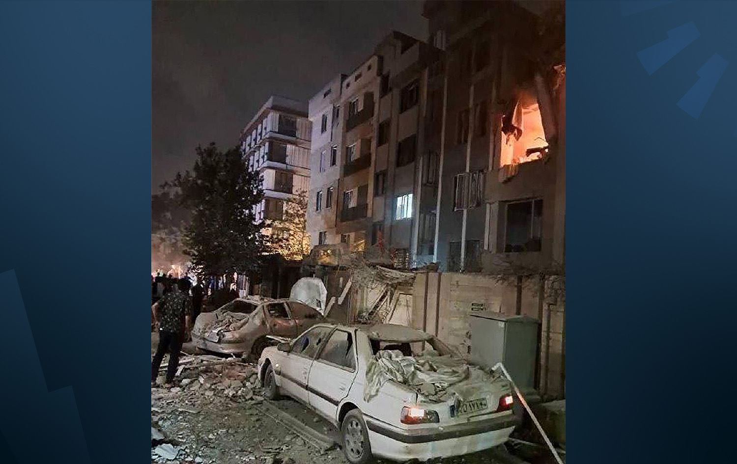 قصف إسرائيلي على طهران خلال حرب الـ 12 يوماً بين 13-24 حزيران الماضي 