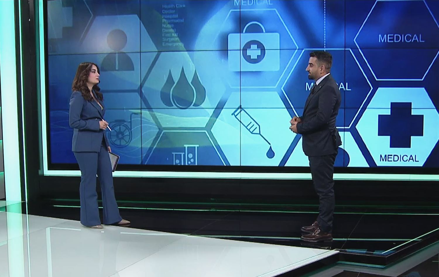 شڤان حوسێن، دامەزرێنەری رێکخراوی کەیساین لەگەڵ لونا خالید چاوپێکەوتن دەکات