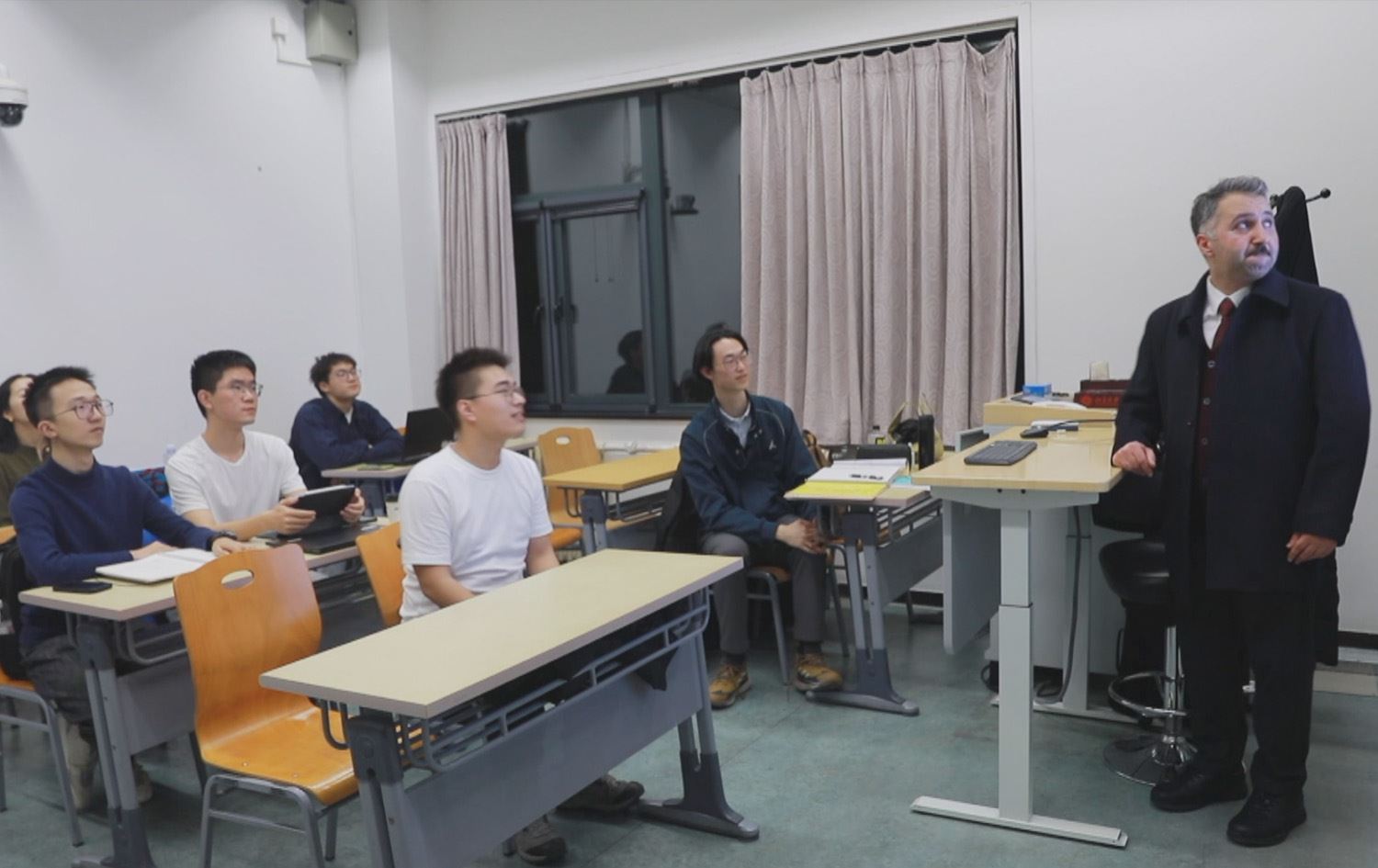 صف اللغة الكوردية في جامعة بكين 