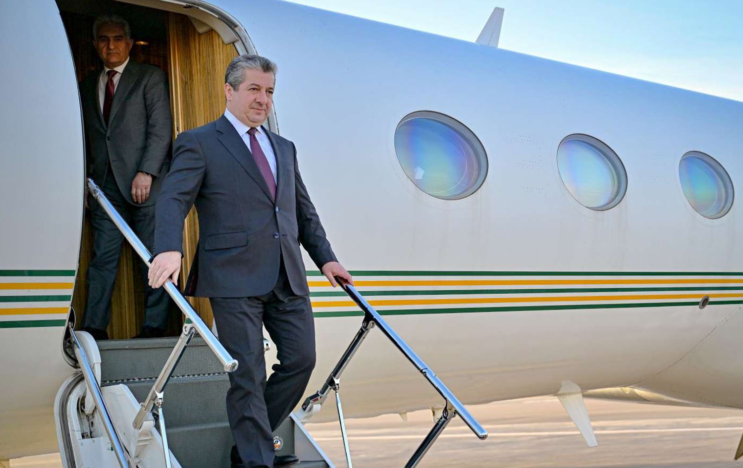 مەسرور بارزانی بە سەردانێکی فەرمی گەیشتە قاهیرە