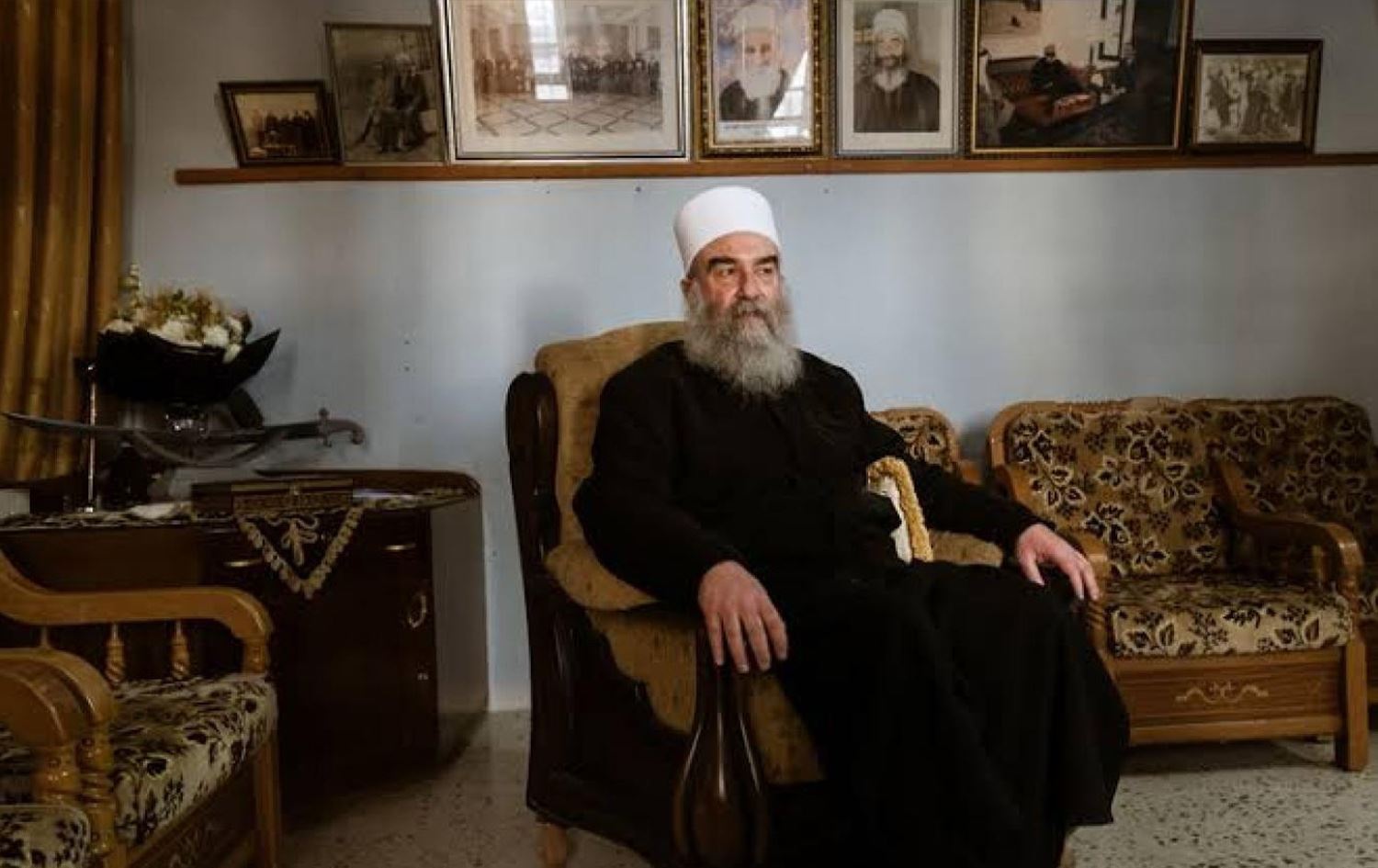 شێخ حیکمەت هەجەری، رێبەری تائیفەی دروزی لە سووریا