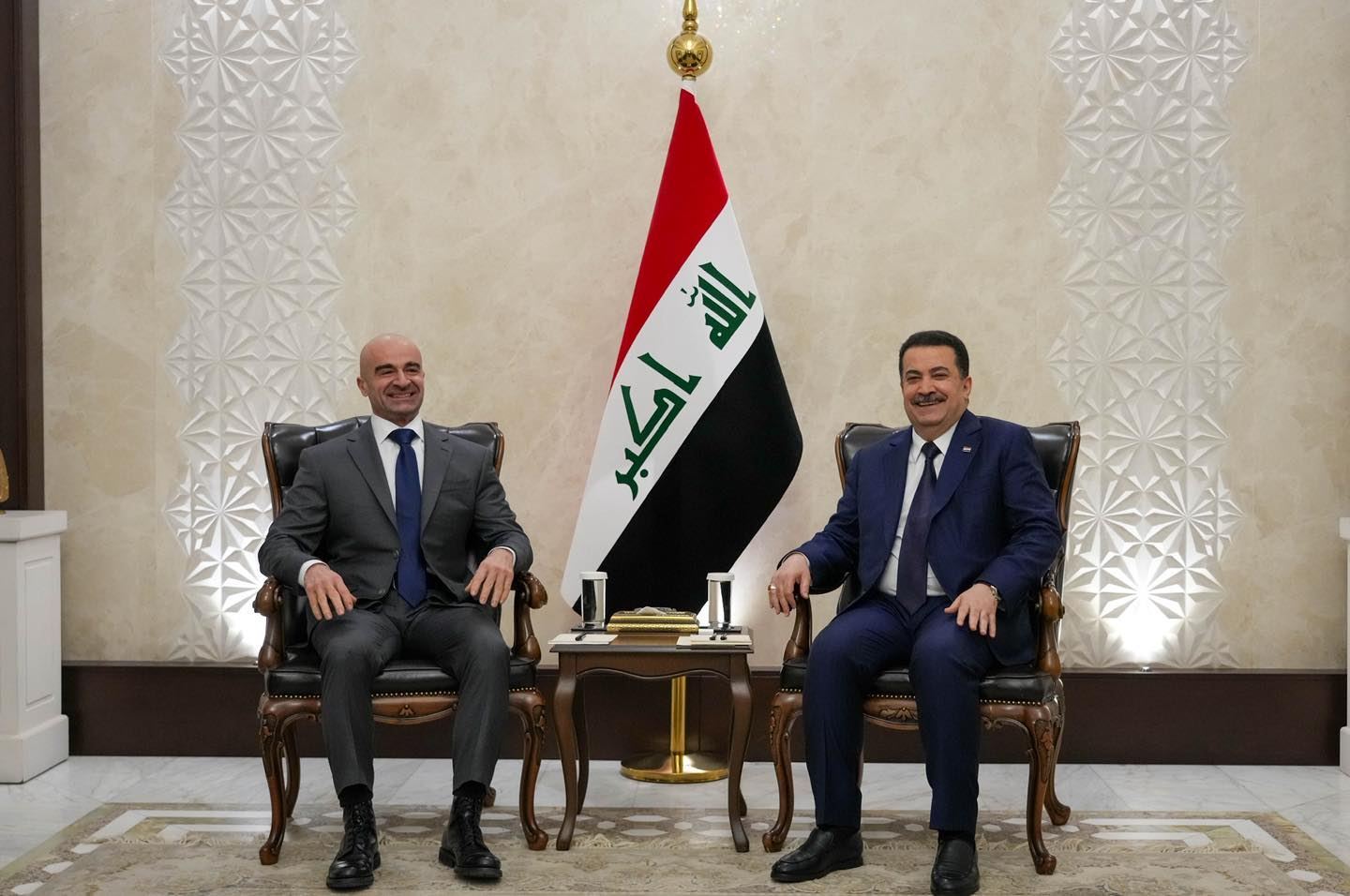 Foto: KYB Başkanı Bafıl Talabani, Bağdat'ta Irak Başbakanı Muhammed Şiya es-Sudani ile bir araya geldi