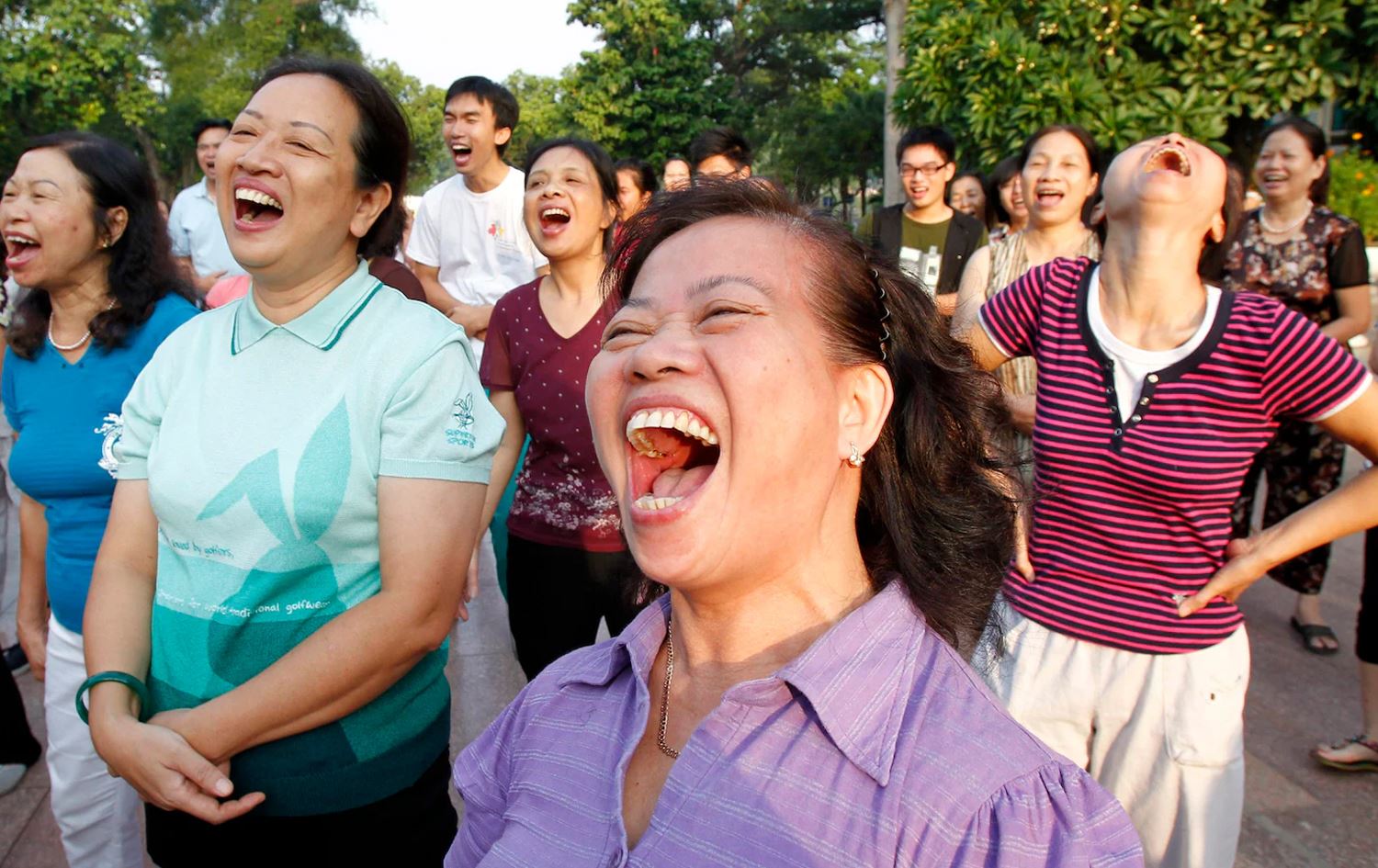 ناوەندی کلیڤلاندی ئەمریکی: پێکەنین سوودی بۆ تەندروستی زۆرە
