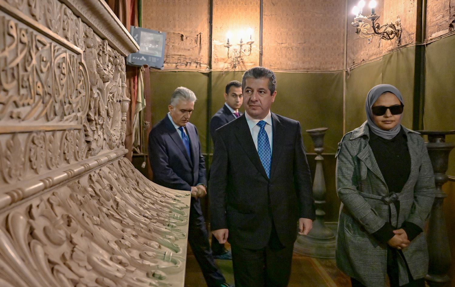 قاهیرە؛ مەسرور بارزانی دوای کۆشکی کۆماری سەردانی قەڵای سەلاحەدینی ئەیووبی کرد