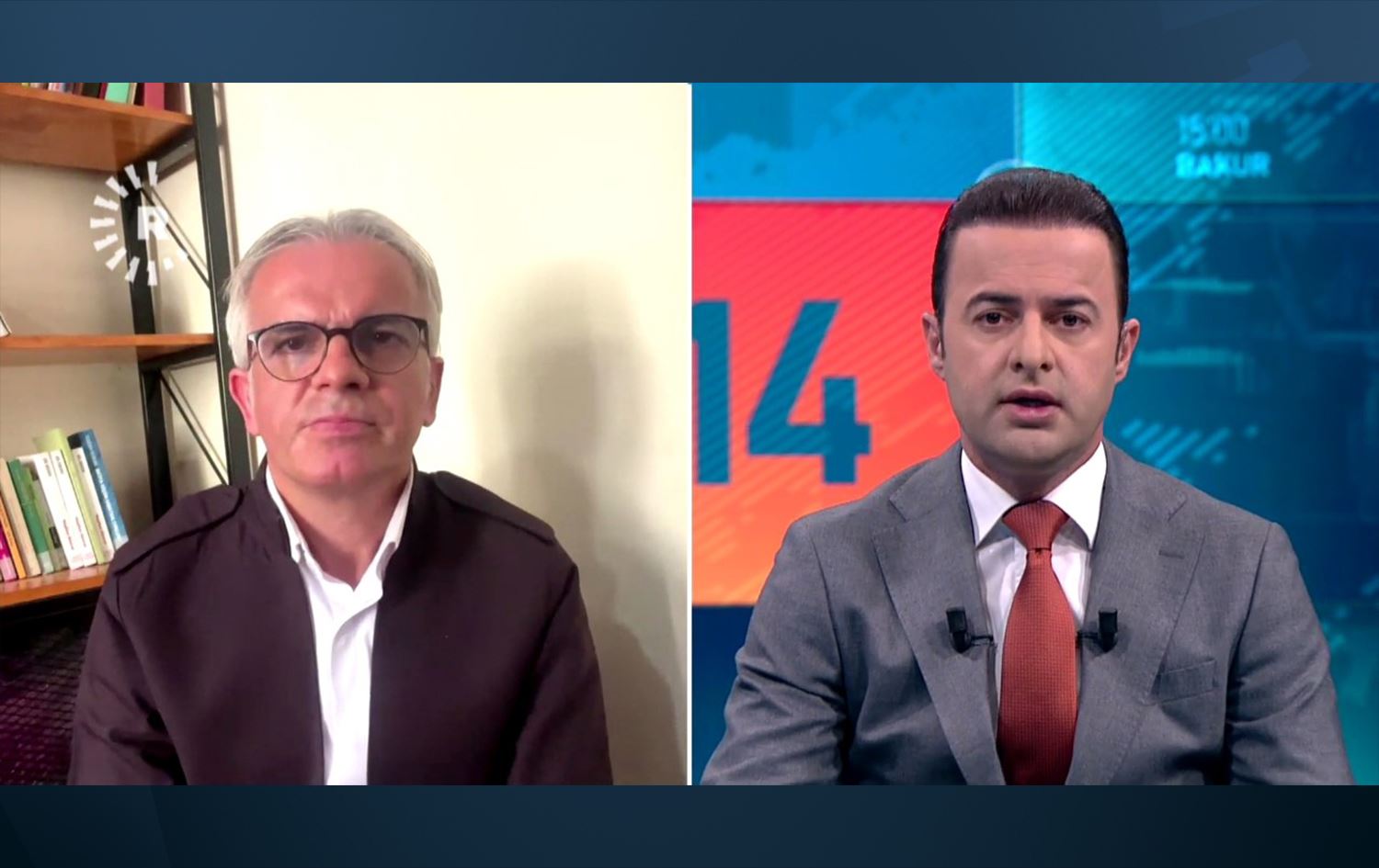 Heval Dilbihar û Dildar Herkî /Wêne: Rûdaw