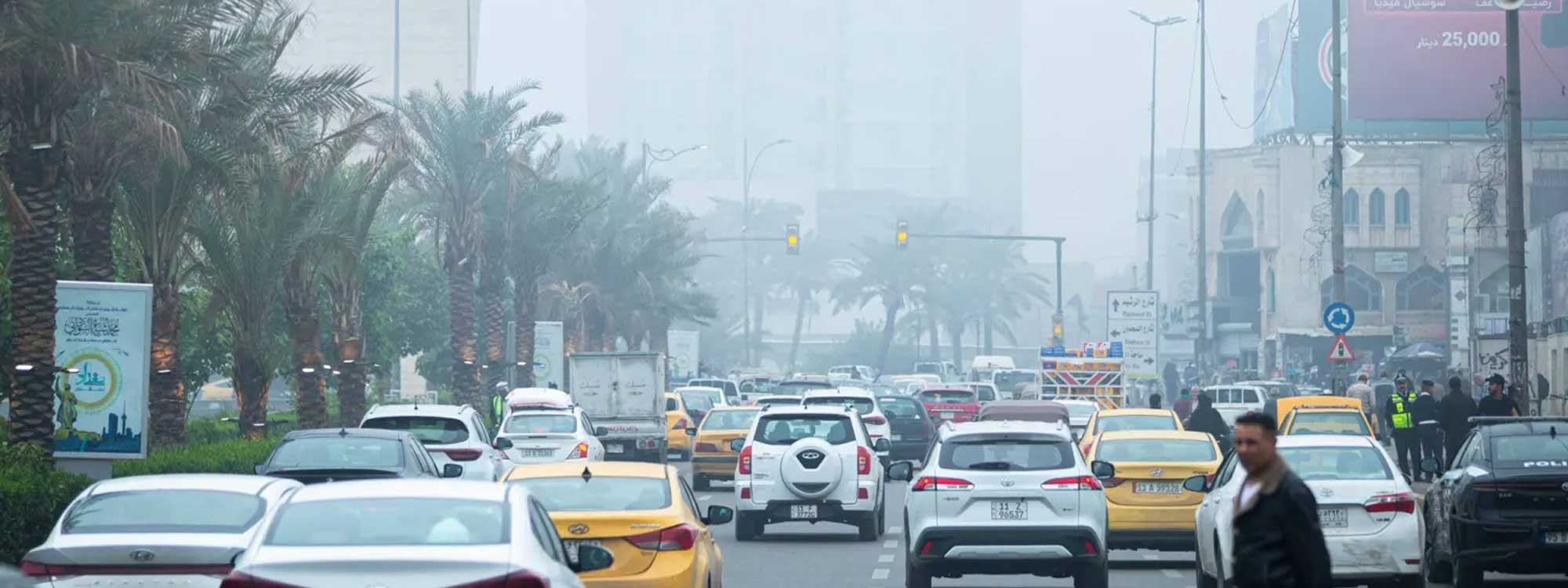Heavy fog reduces visibility across central, southern Iraq