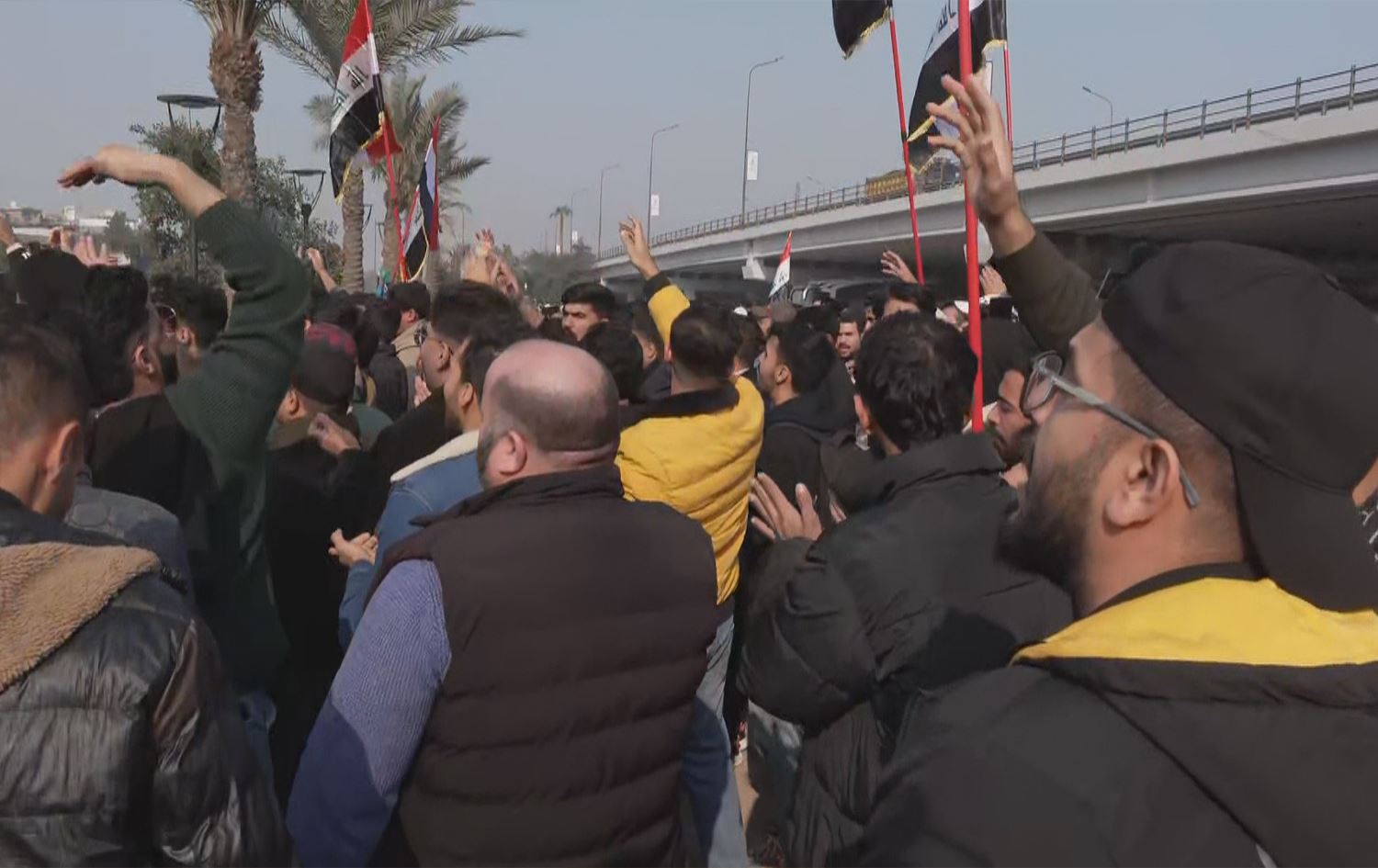 خۆپێشاندانەکە.