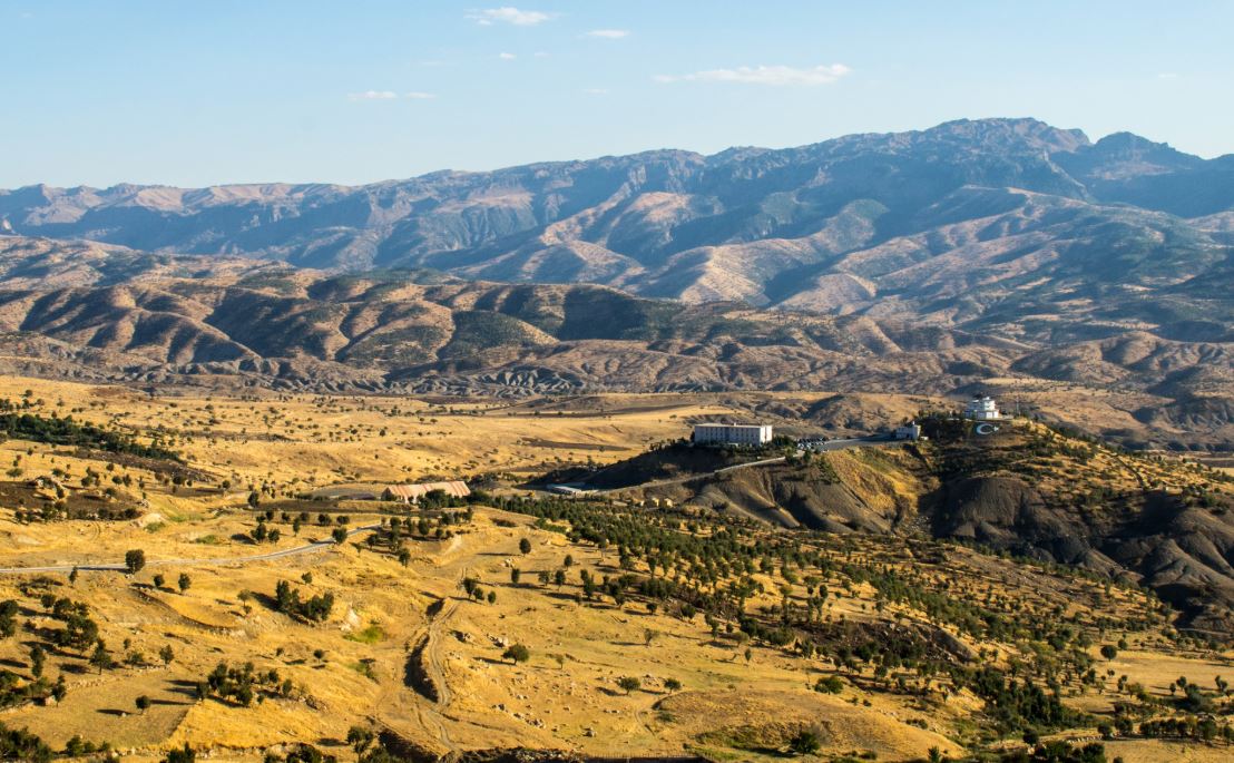 دیمەنێکی شاخی جودی.