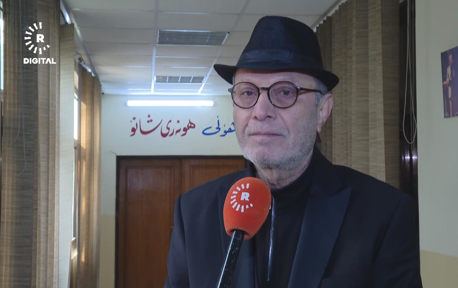 هونەرمەند وەلید مەعرووف. رووداو، هەولێر. 