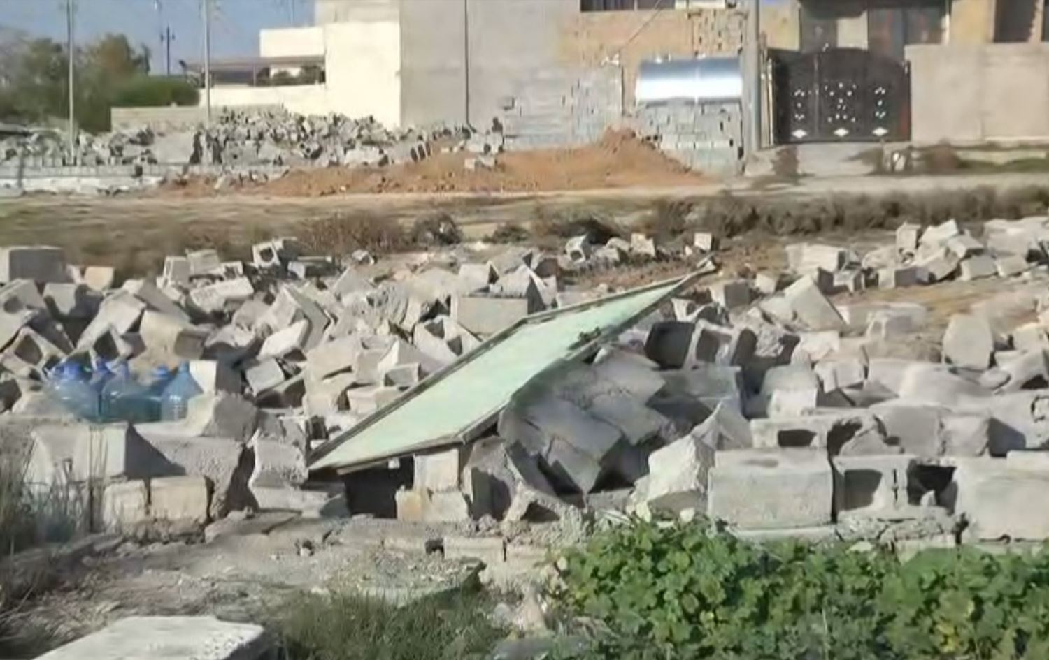 رووخاندنی ژمارەیەک خانوو لە گەڕەکی پەنجا عەلیی کەرکووک ناڕەزایەتی لێدەکەوێتەوە