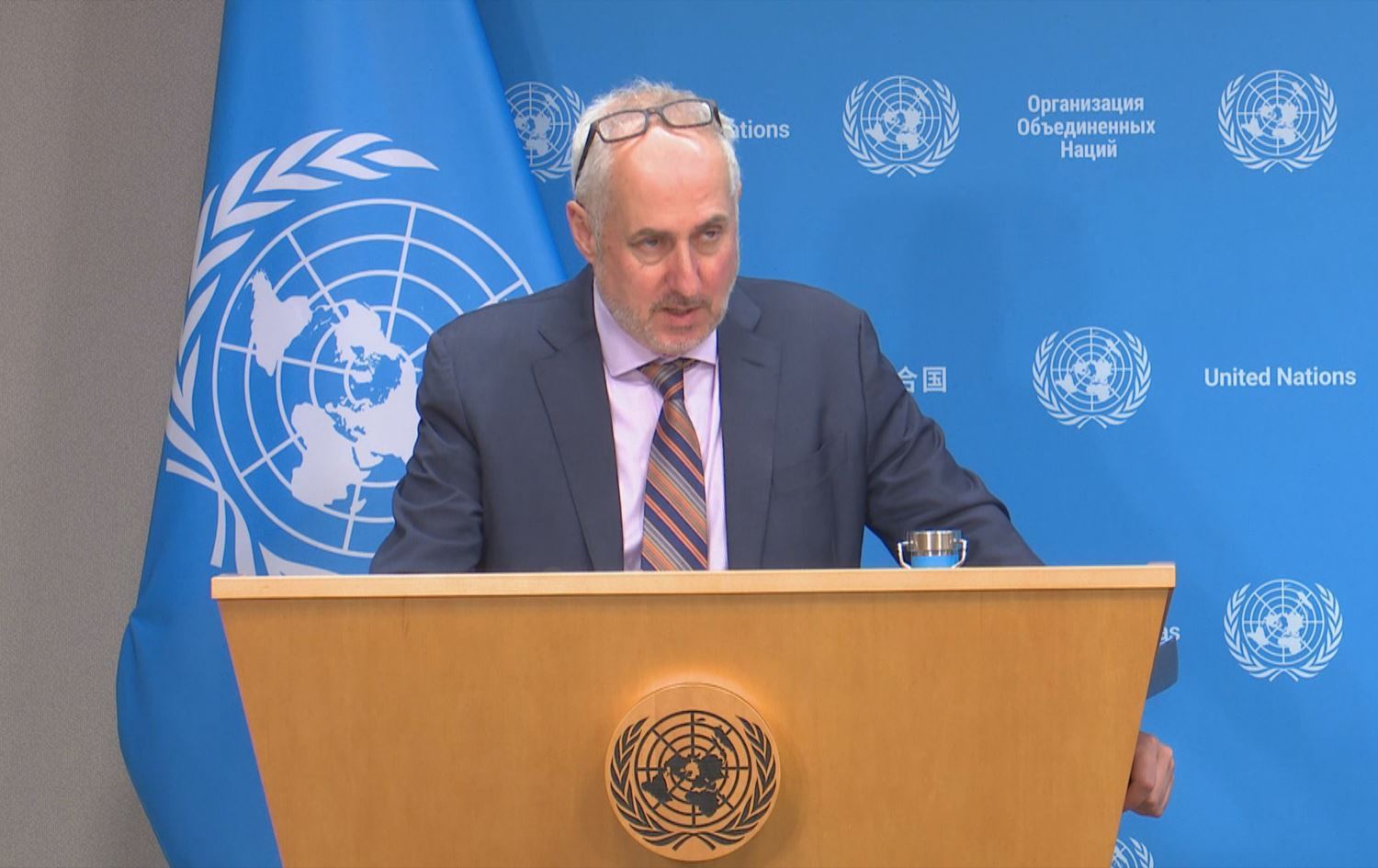 ستيفان دوجاريك، المتحدث باسم الأمين العام للأم المتحدة