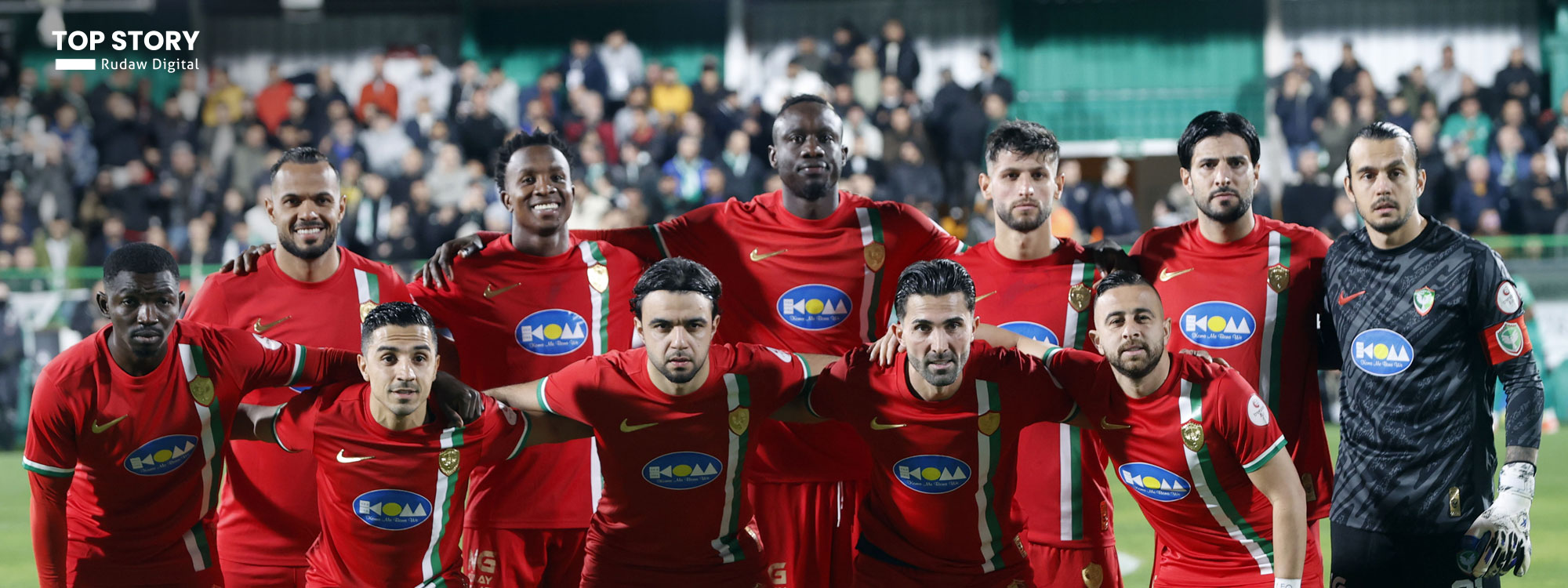 Lîstikvanên Amedsporê, beriya maçê / Wêne: AA