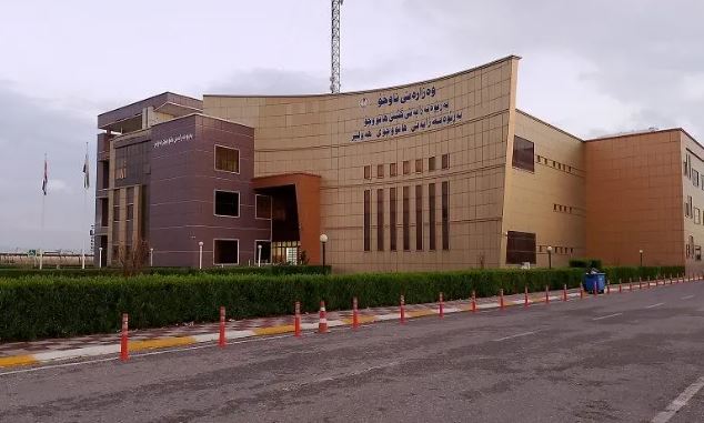 باڵەخانەی هاتووچۆی هەولێر.