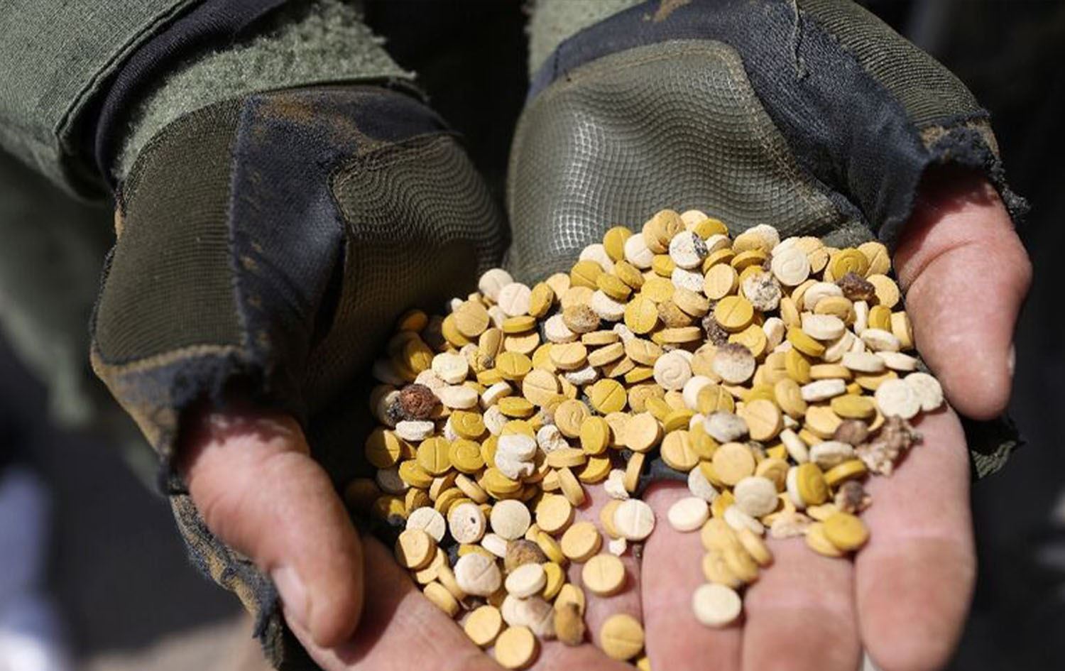 Captagon pills. Photo: AFP