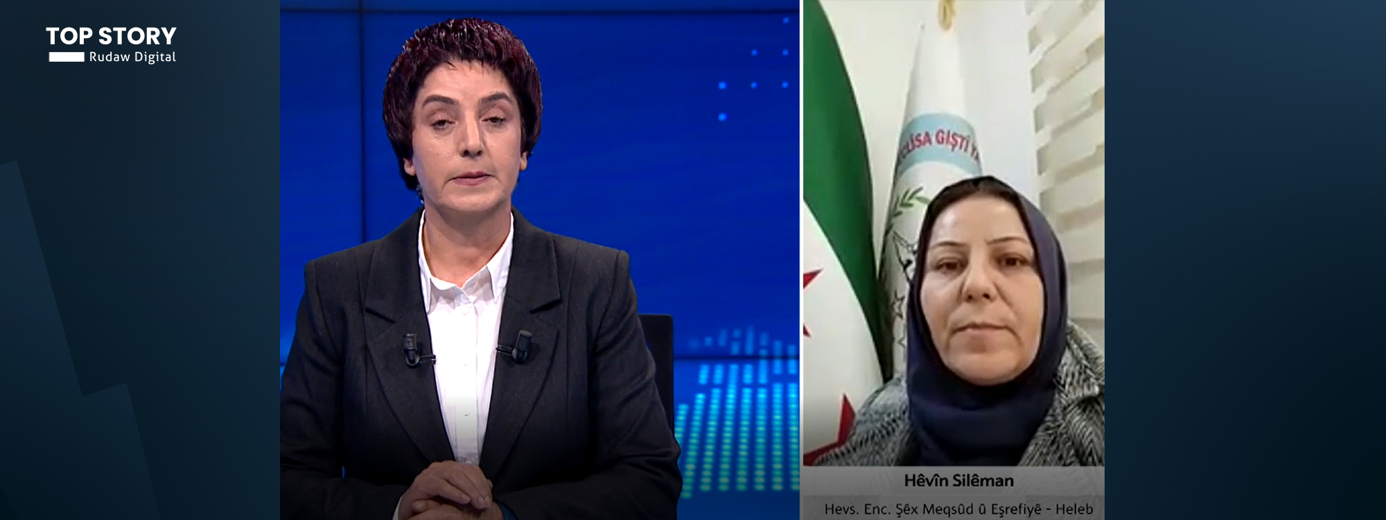 Sîma Abxizir û Hêvîn Silêman\ Wêne û Vîdeo: Rûdaw