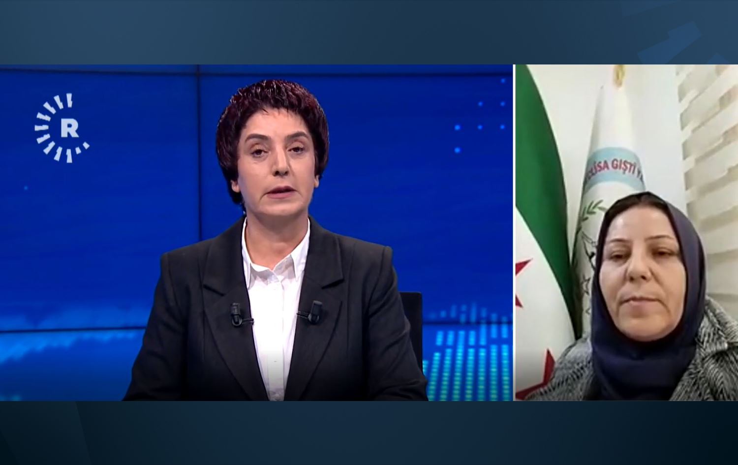 الرئيسة المشتركة لمجلس حيي الشيخ مقصود والأشرفية في حلب، هيفين سليمان - سيما سيما آبخَزْر