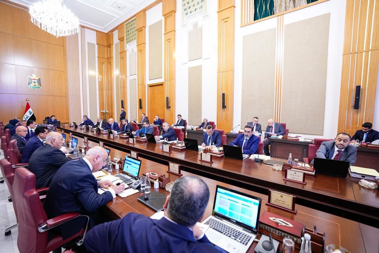 کۆبوونەوەی ئەنجوومەنی وەزیرانی عێراق