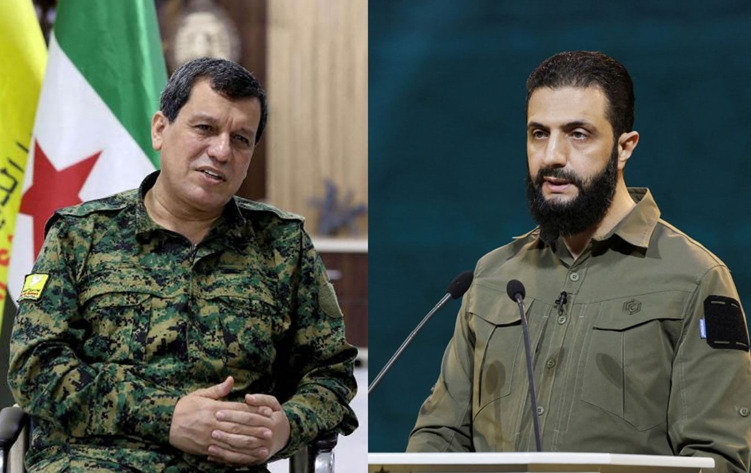 Mezlûme Ebdî û Ehmed Şer /Wêne: Arşîv