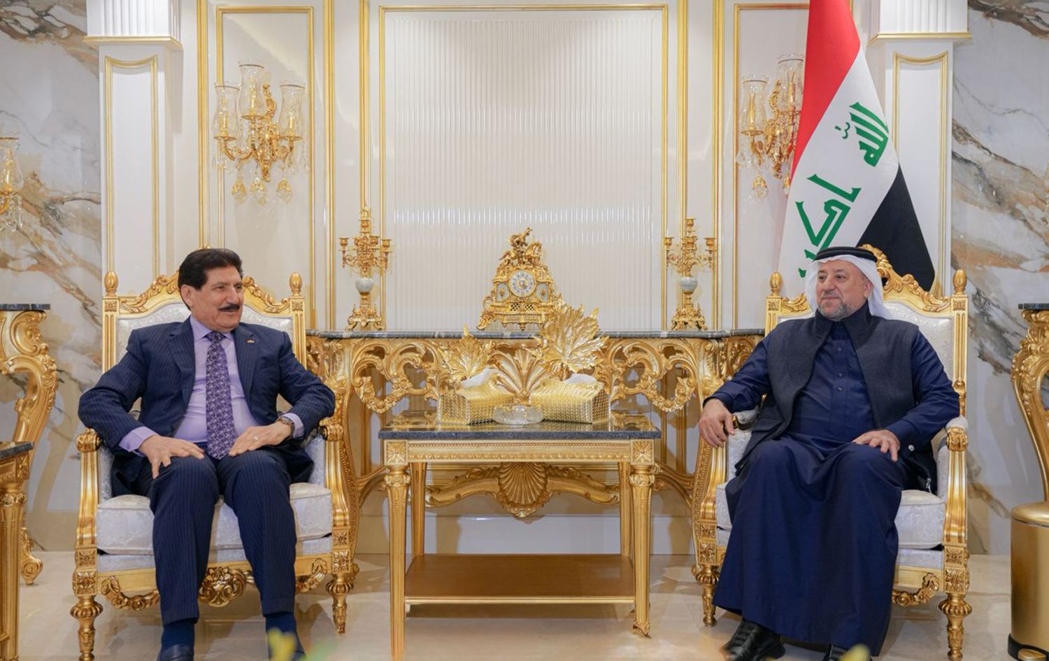 خميس الخنجر وفاضل ميراني