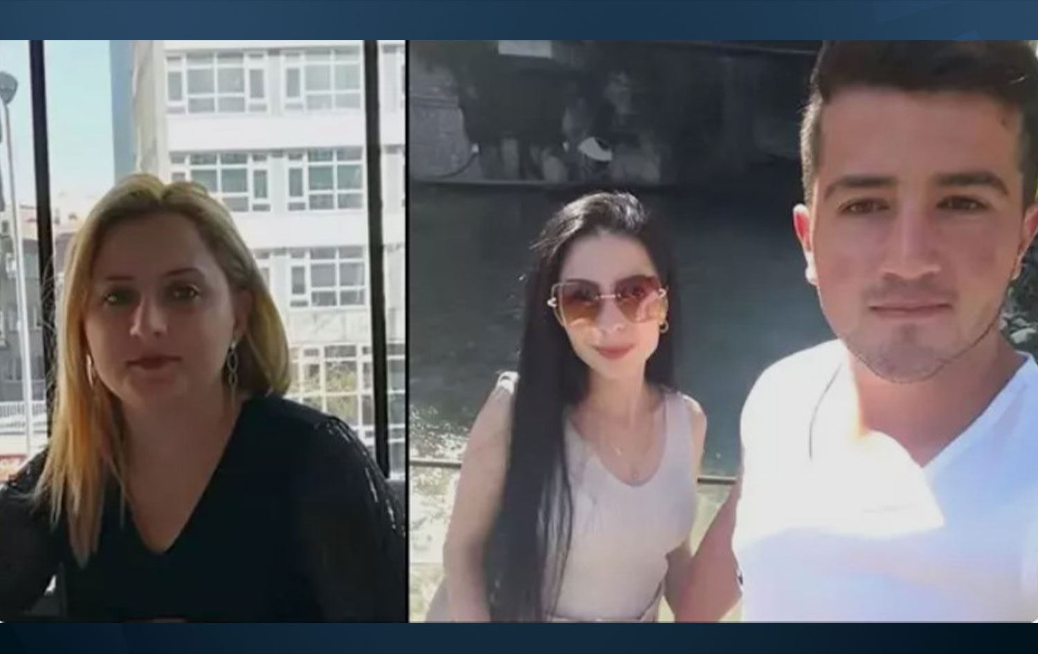 Gülhan Börülce(solda) katil zanlısı Şükrü Kaya ve eşi Fatma Kaya (sağda) /Foto: DHA