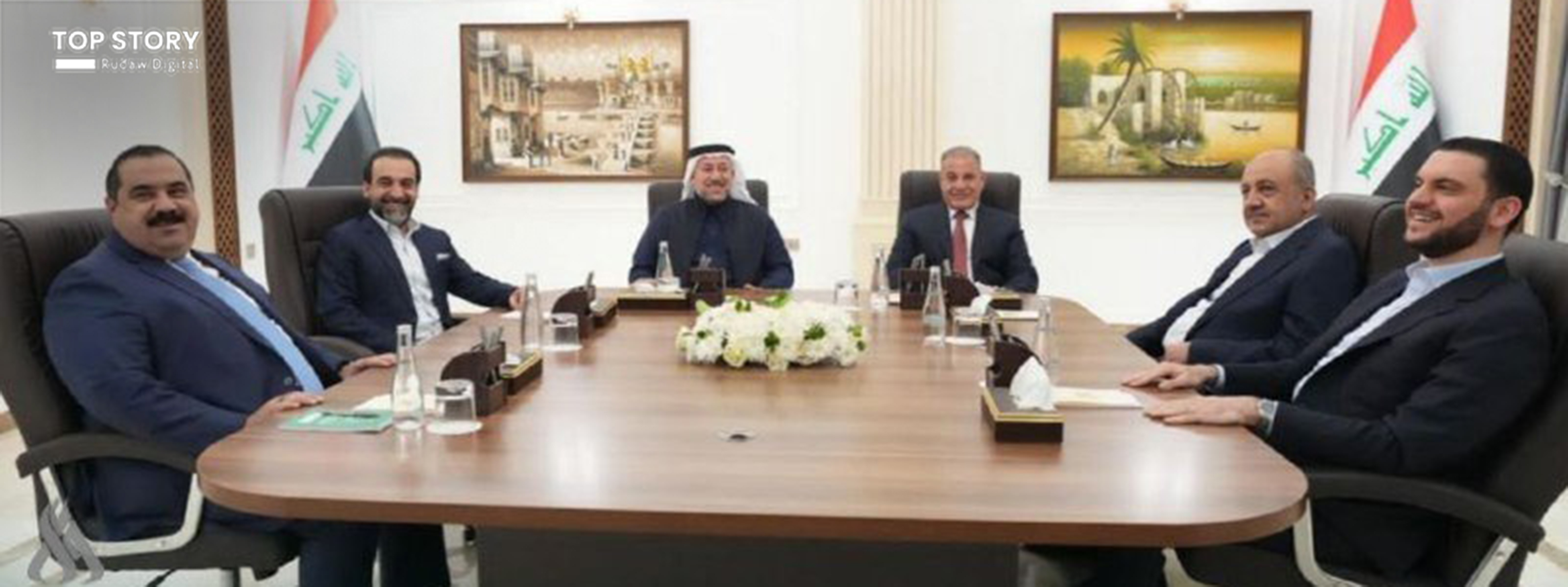 سوننەکان کۆبوونەوە؛ نەیانتوانی بەربژێری پۆستی سەرۆکی پەرلەمانی عێراق یەکلایی بکەنەوە