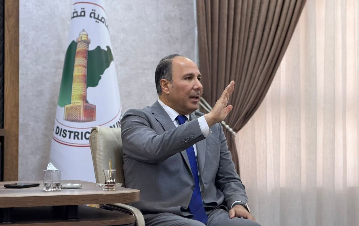 خیری حمدانی، قایمقامی موسڵ