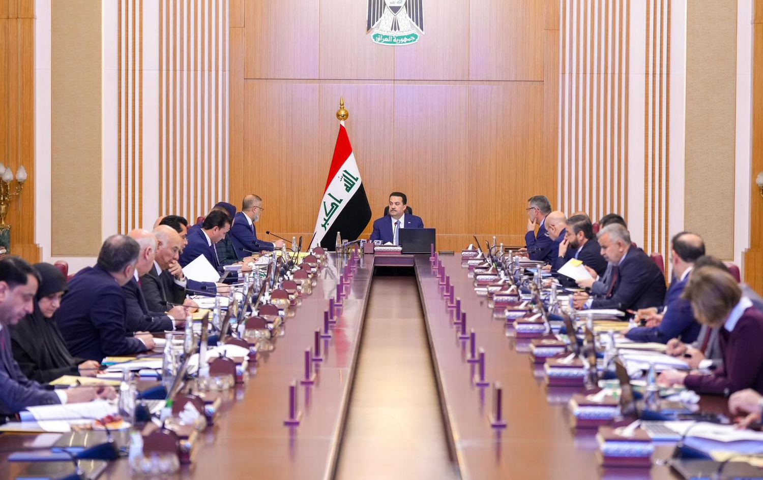 بڕیارەکە لە کۆبوونەوەیەکی ئەنجوومەنی وەزیرانی عێراق دراوە. 