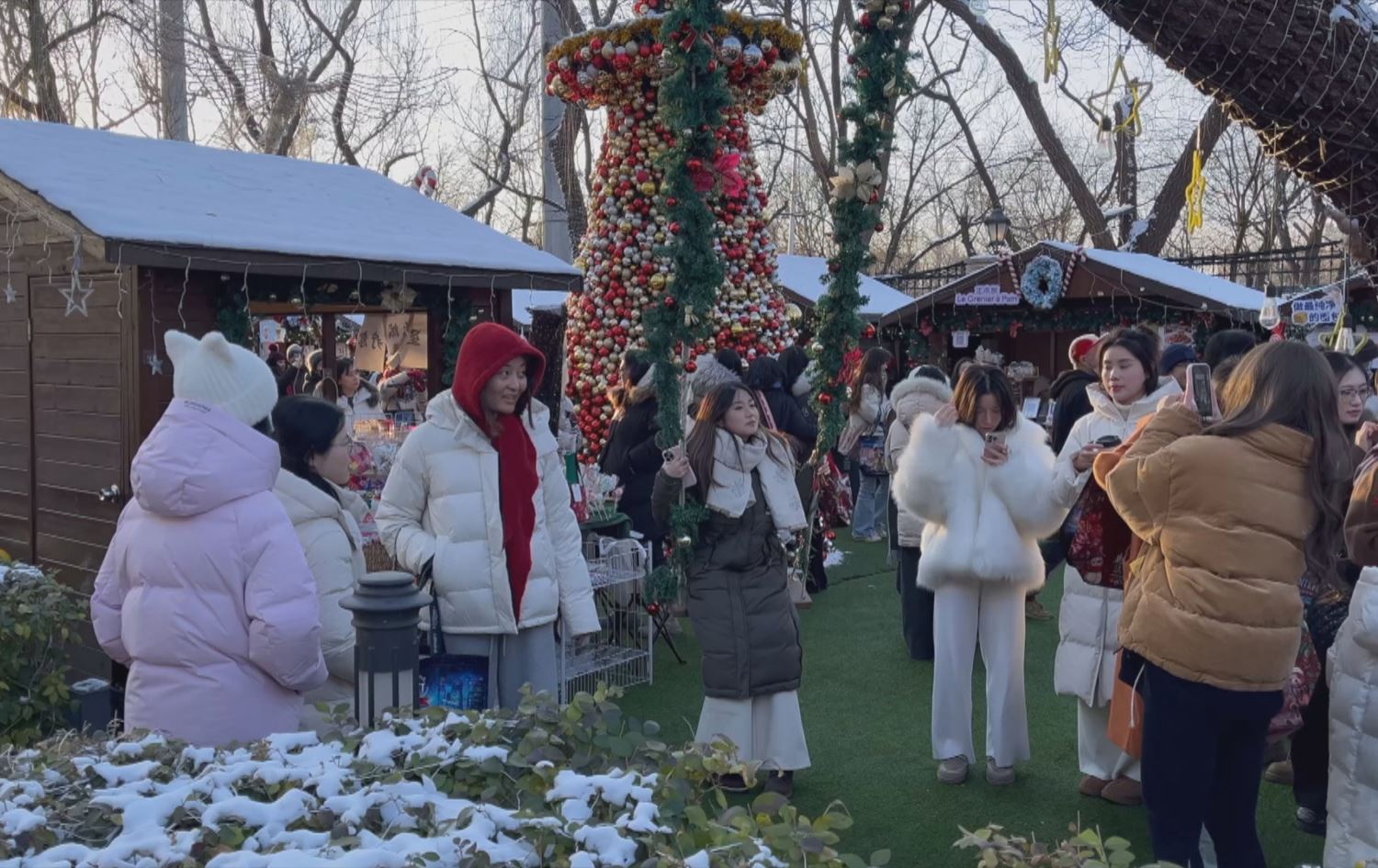 احتفالات أعياد الميلاد في بكين