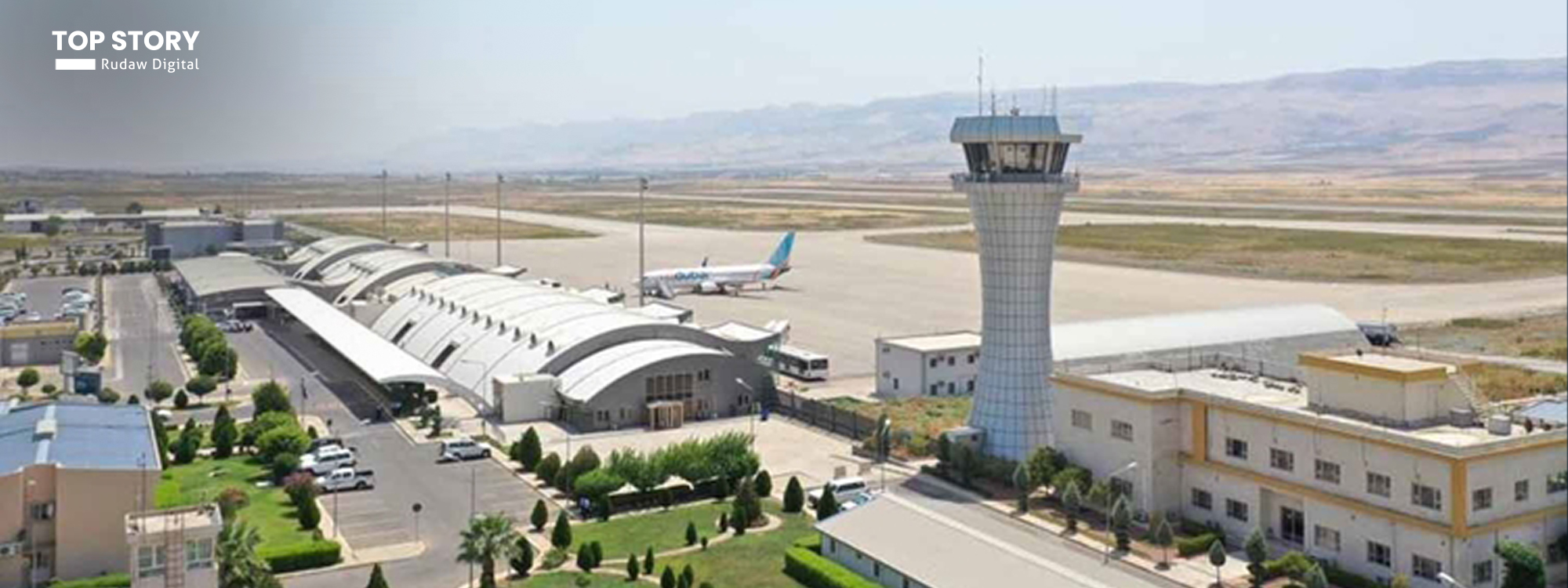 گەشتەکانی فڕۆکەخانەی سلێمانی بەهۆی تەمەوە راگیراون