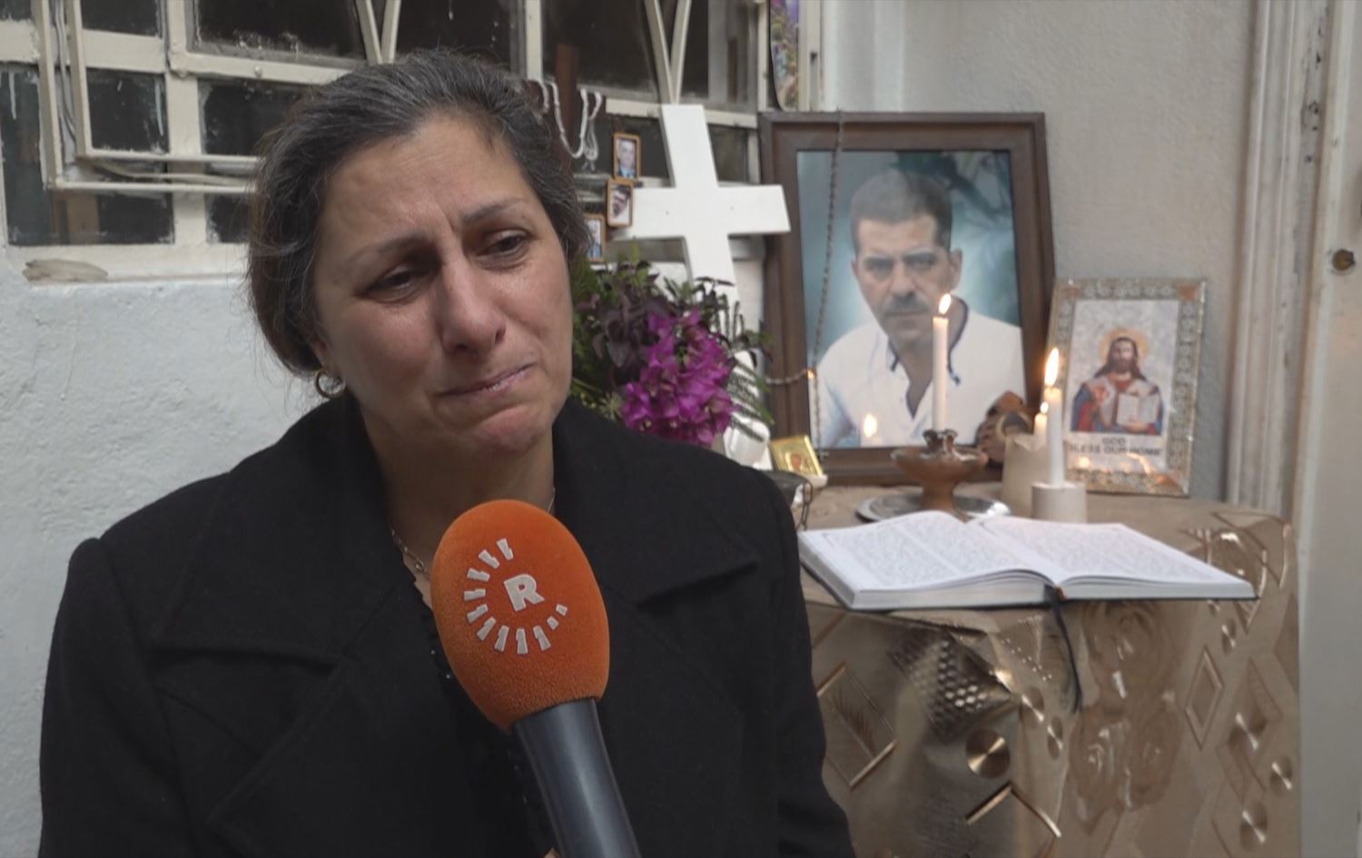 Xiristiyana ji Şamê Sena Elmesûd /Wêne: Rûdaw