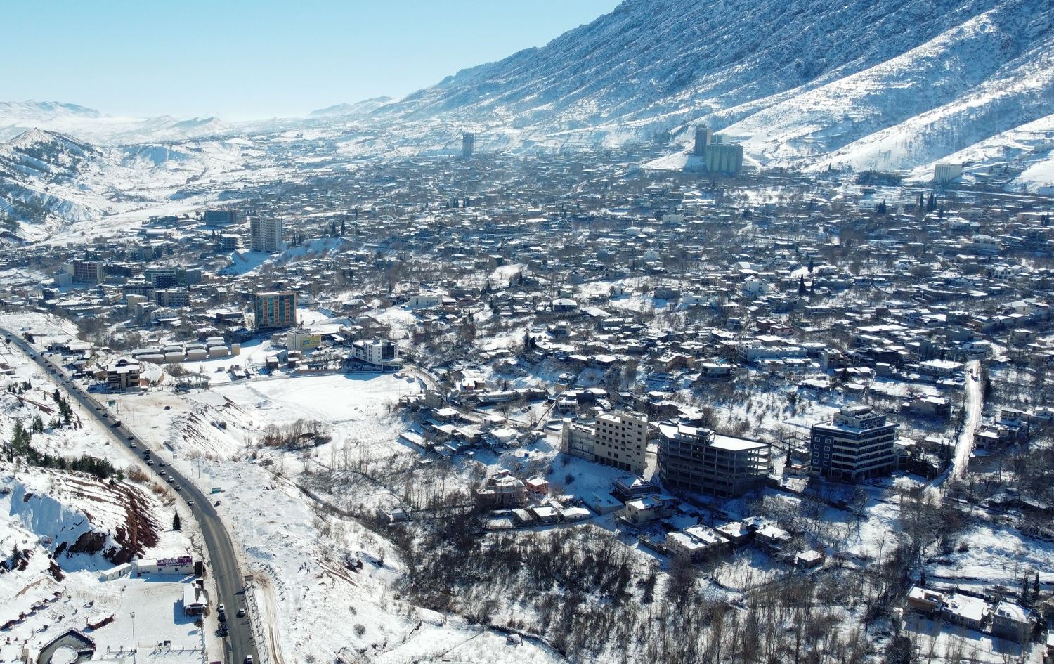 شەپۆلێکی بەفر و باران روو لە هەرێمی کوردستان دەکات